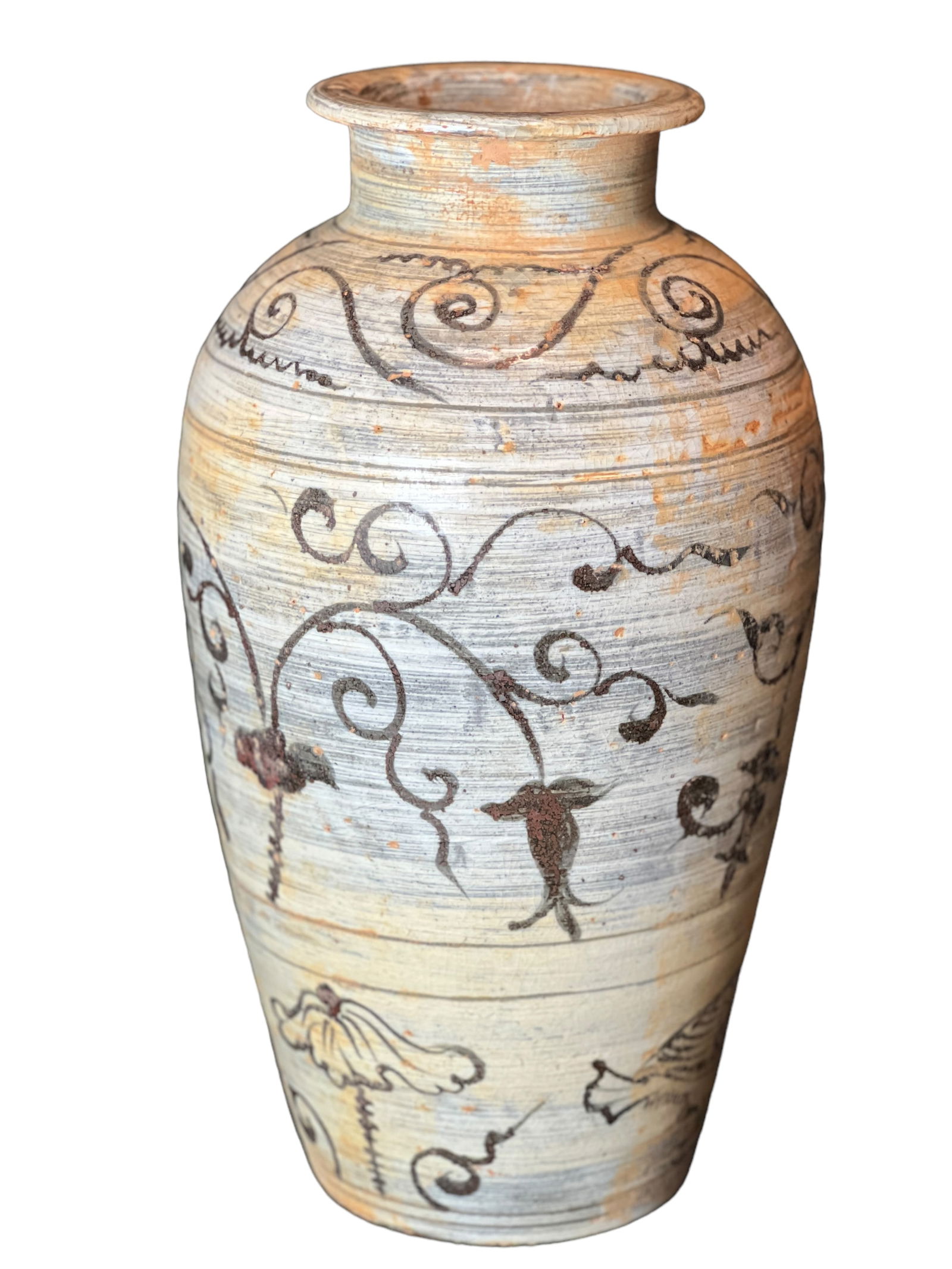 A Large Korean Pottery Vase (1 of 6)