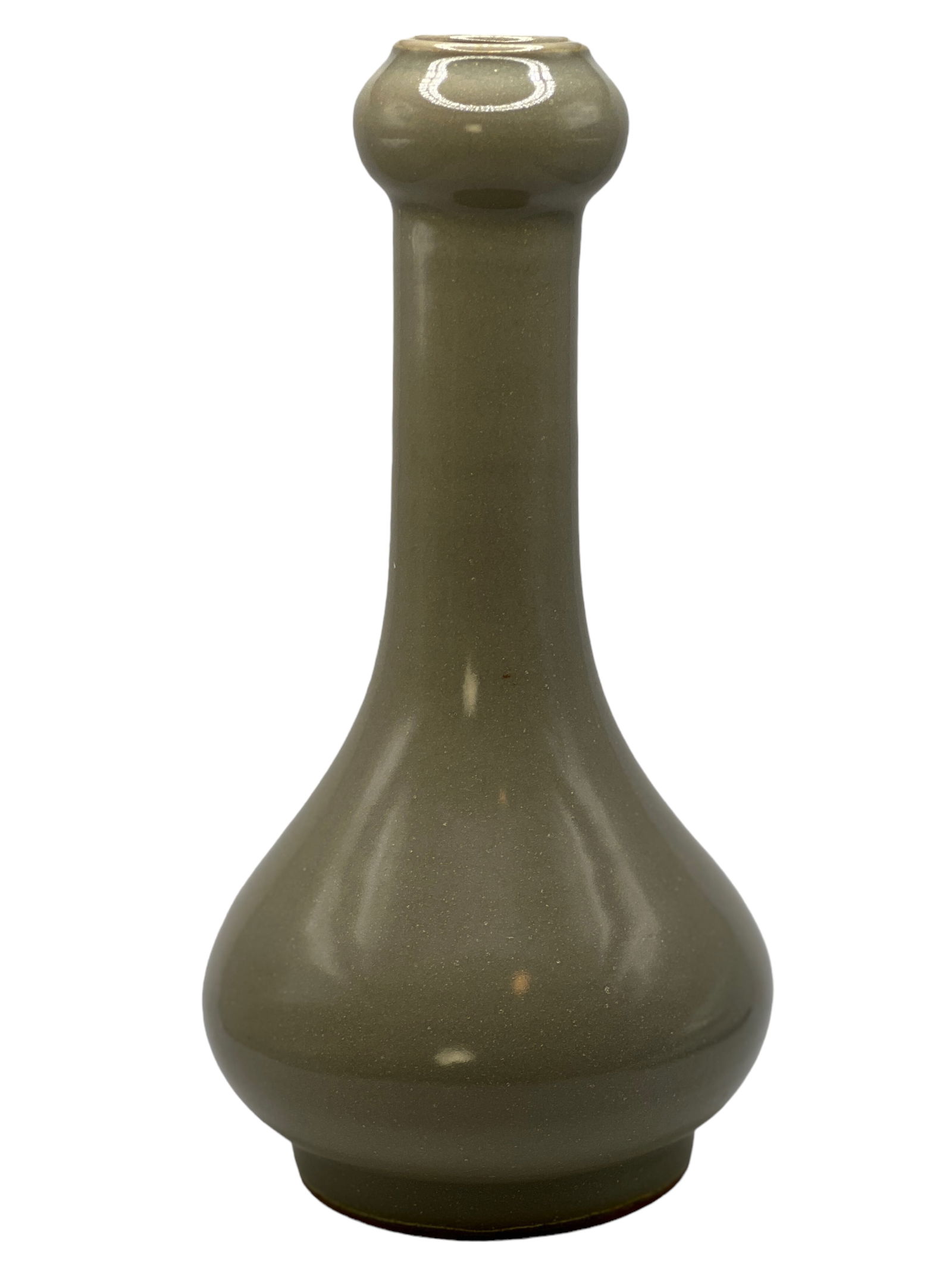 A Chinese Celadon Garlic Head Vase (1 of 6)