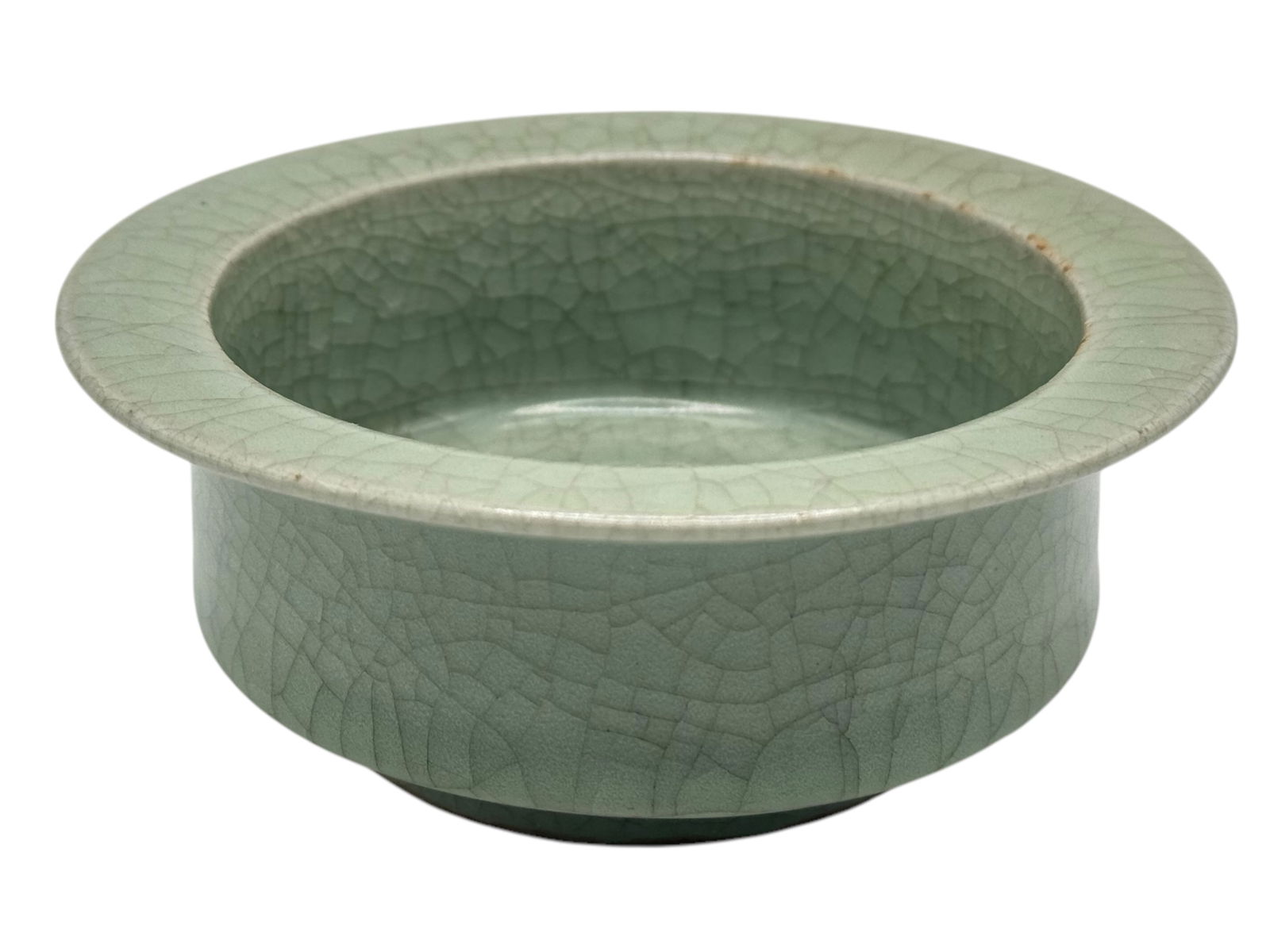 Chinese Longquan Celadon Brush Washer with Crackle (1 of 5)