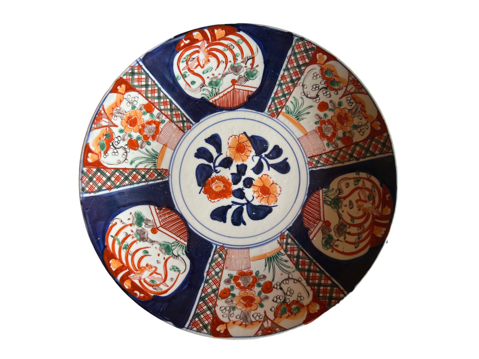 Large Japanese Imari Dish (1 of 8)