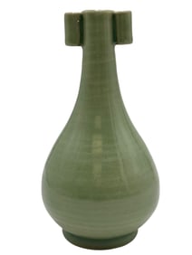 A Chinese Longquan Celadon Vase