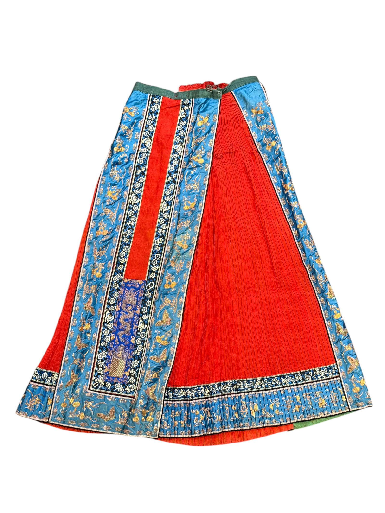 A Chinese Embroidered Panel Skirt (1 of 9)
