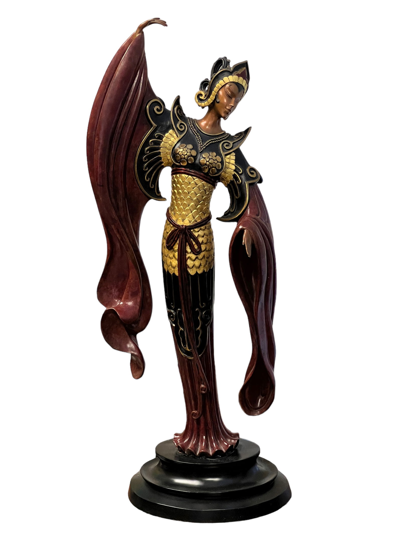 Erte (Romain de Tirtoff) Bronze, Chinese Legend (1 of 7)