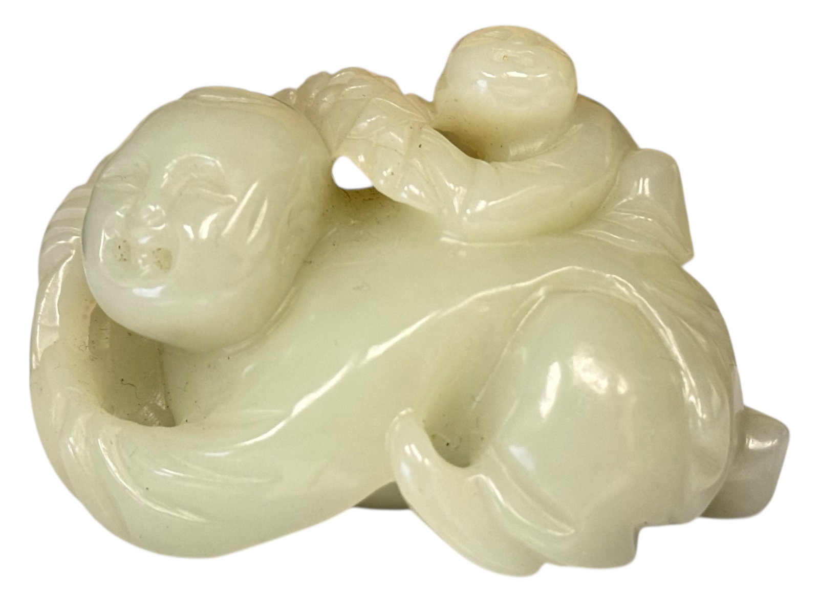 A Chinese Jade Boy Ornament (1 of 6)