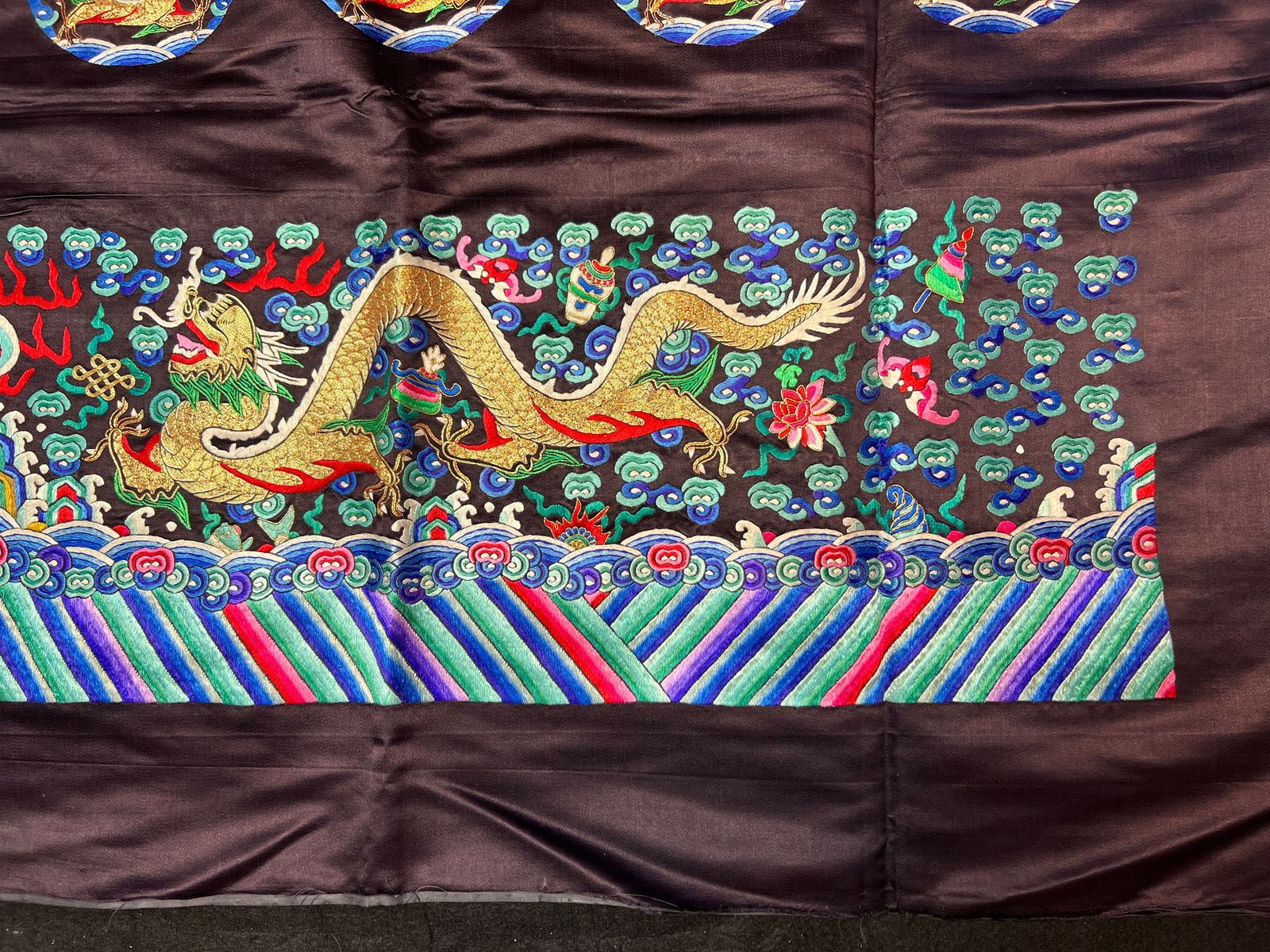 Chinese Silk Embroidery Panel - 4