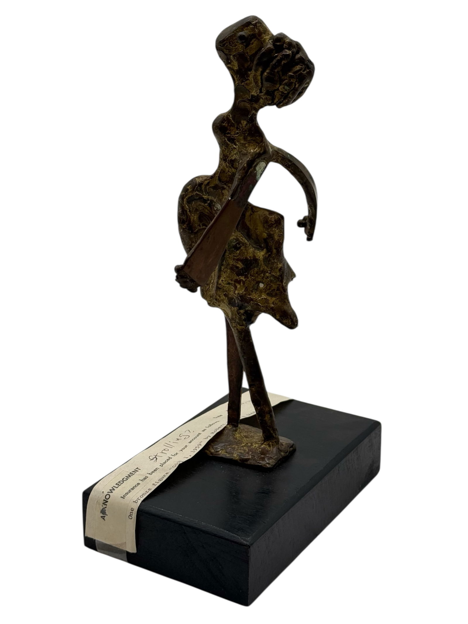 ROBERT CHESTER THOMAS (1924 - 1987): H: 11 3/4 inches W: 6 inches D: 4 inches