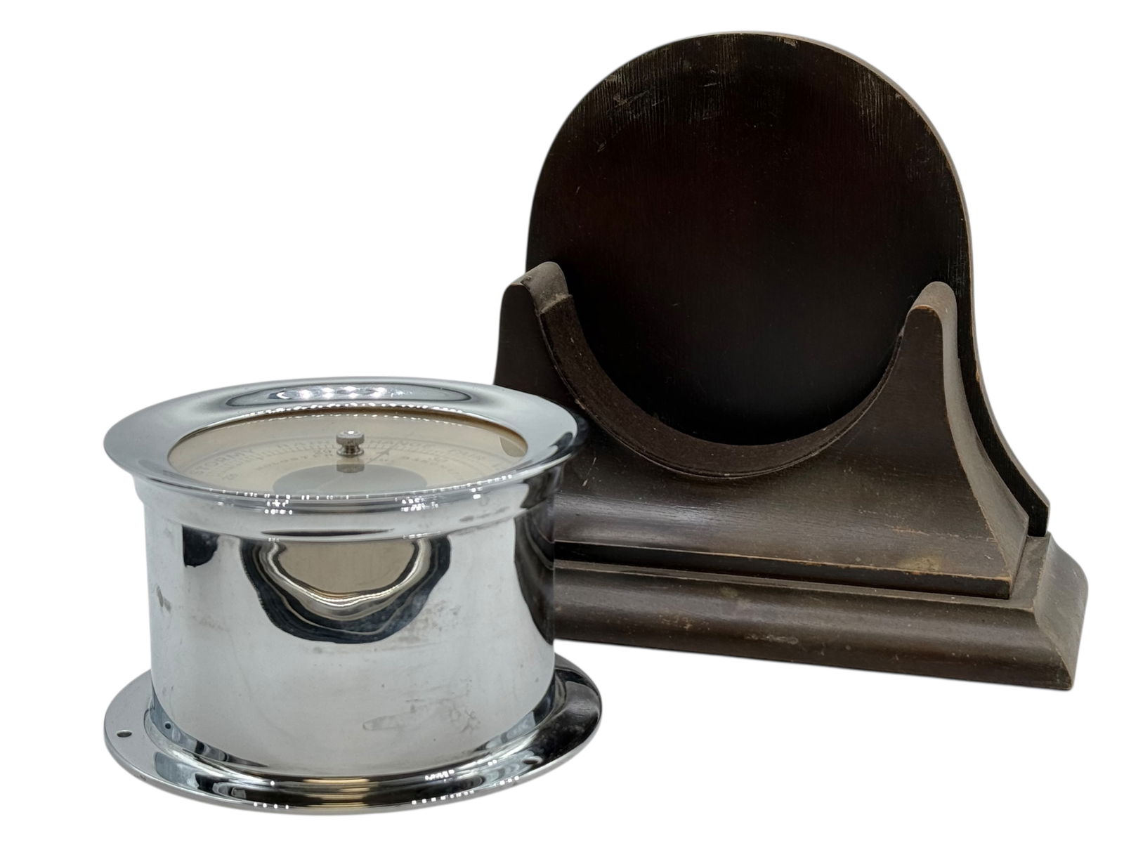 chelsea clock co. holosteric barometer clock - 5