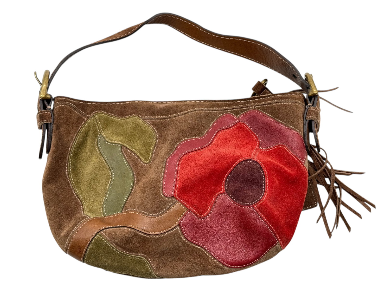 A Coach Limited edition Shoulder Bag: H: 7 1/2 inches W: 11 inches