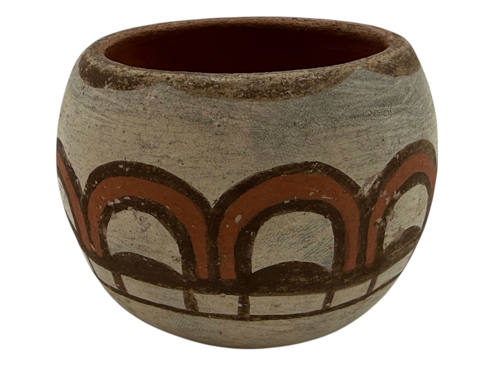 Native American Vintage Pottery Bowl (1 of 6)