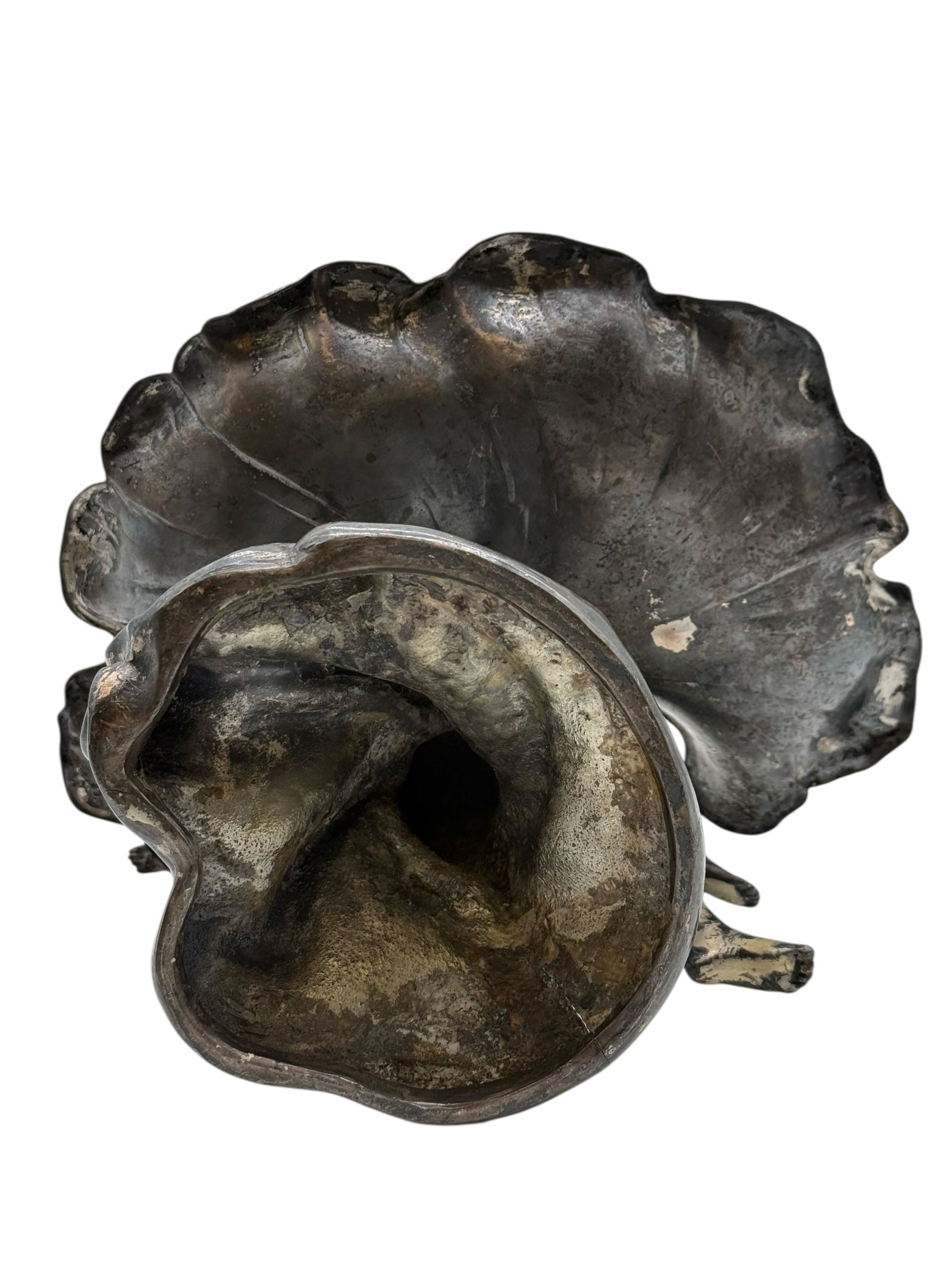 A Jugendstil Silver Plated Figural Dish - 7