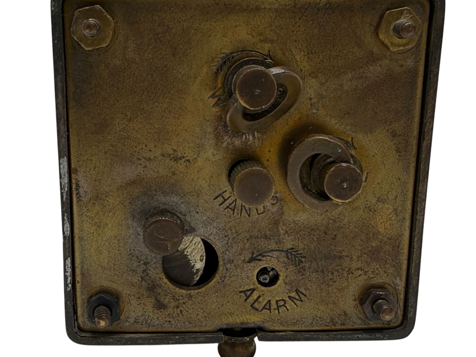 A German Brass Carriage Clock - 4