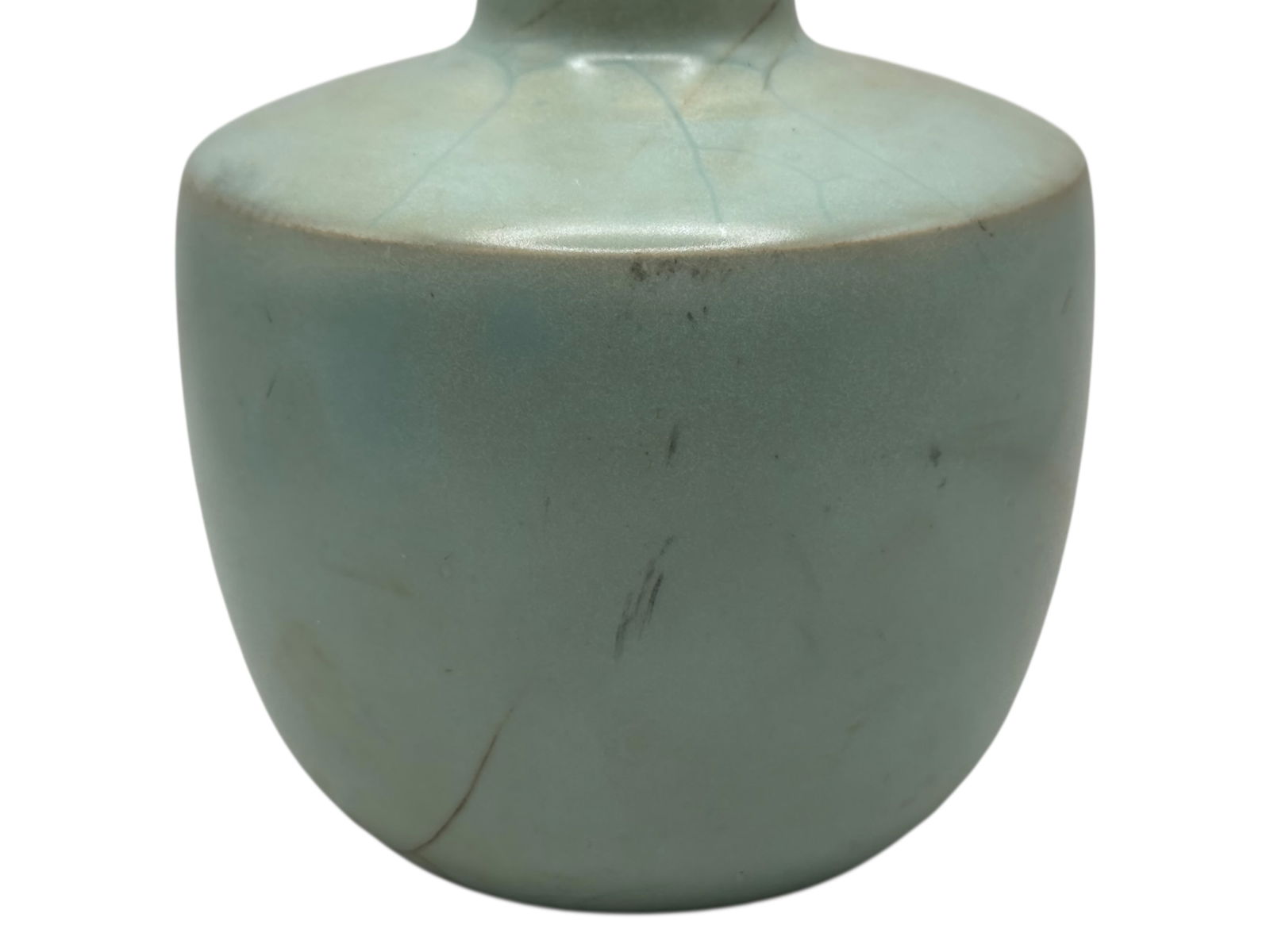 A Chinese Celadon-Glazed Vase - 3