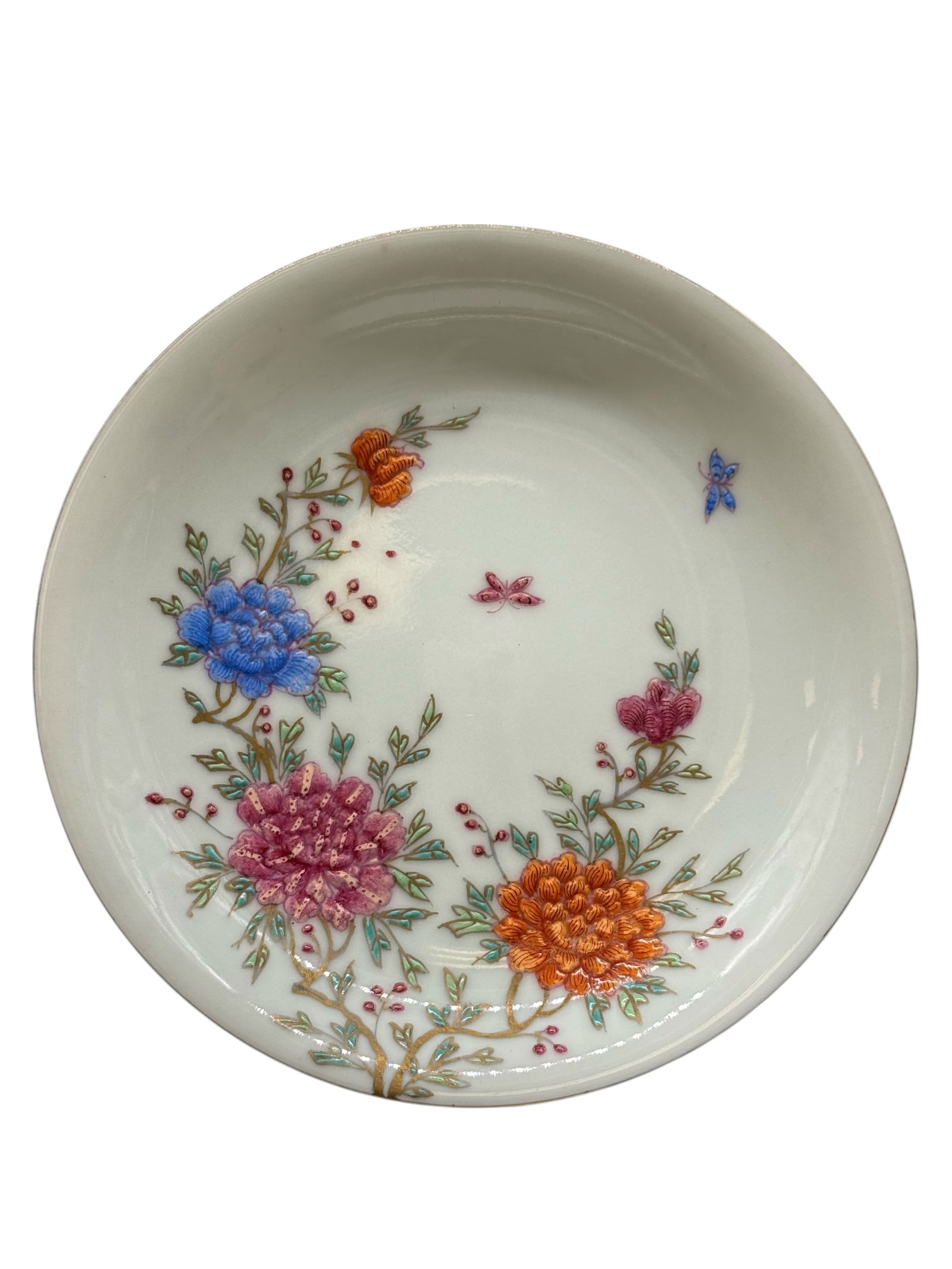 A Chinese Famille Rose Porcelain Dish (1 of 4)