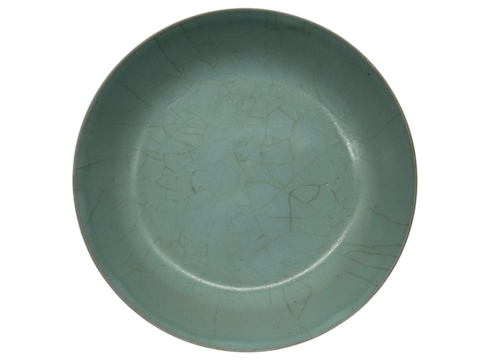 A Chinese Celadon-Glazed Dish (1 of 3)