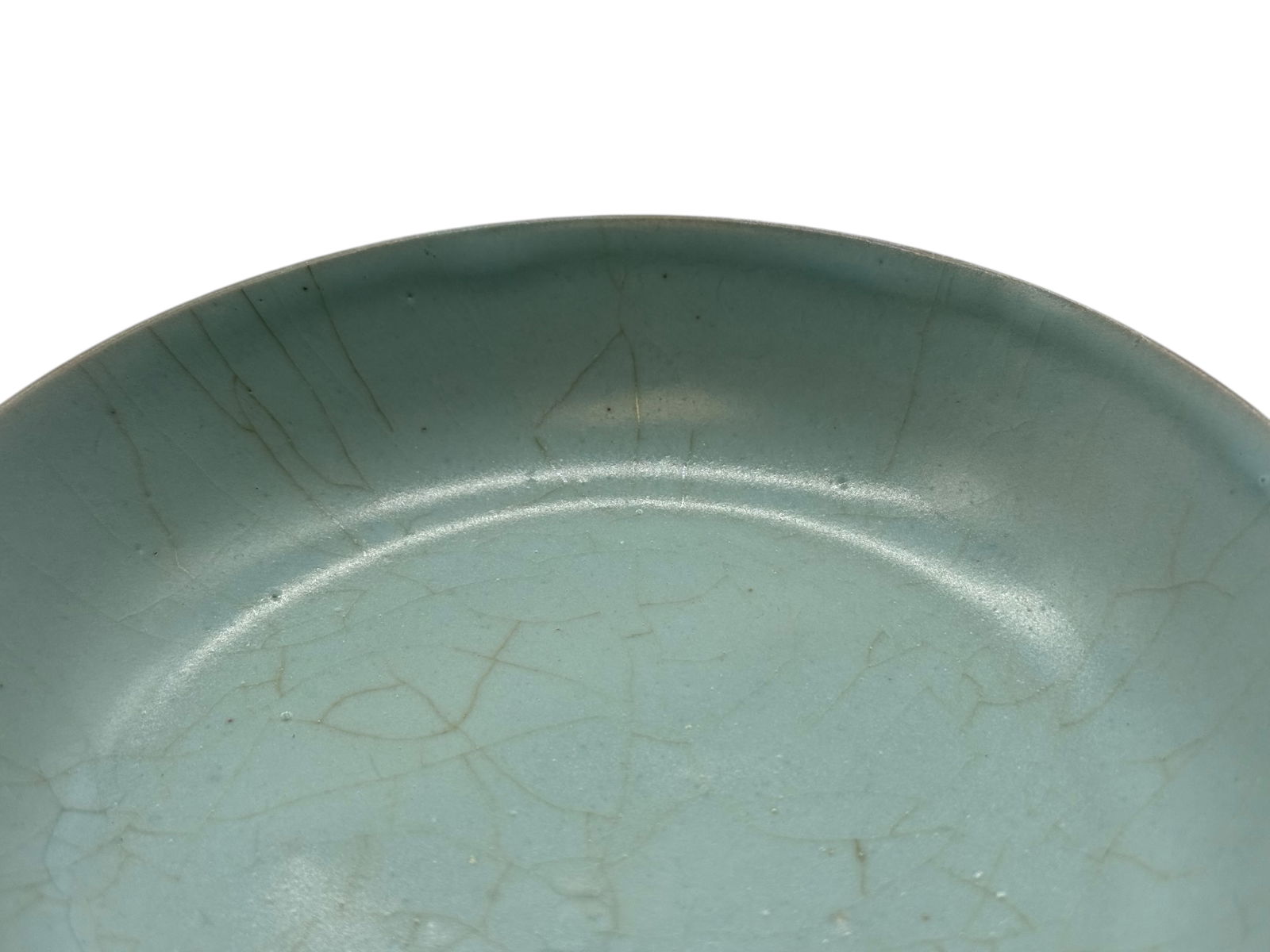 A Chinese Celadon-Glazed Dish - 3