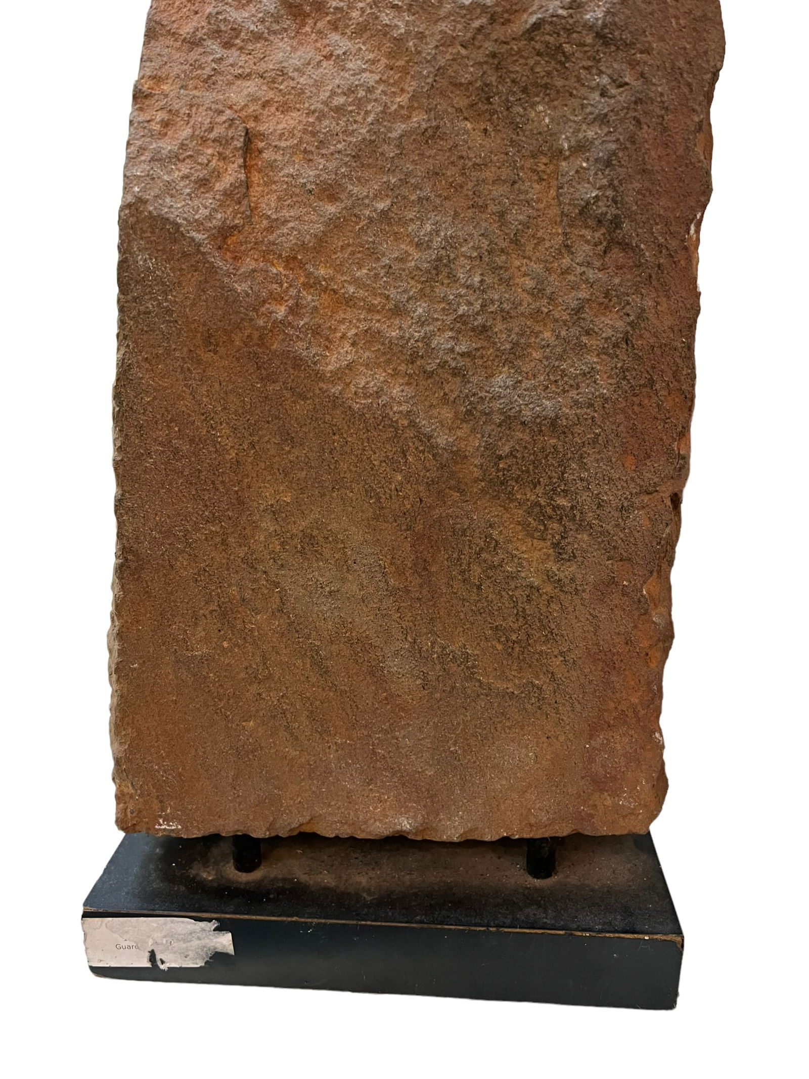 SANDSTONE BUDDHA ON BASE - 7