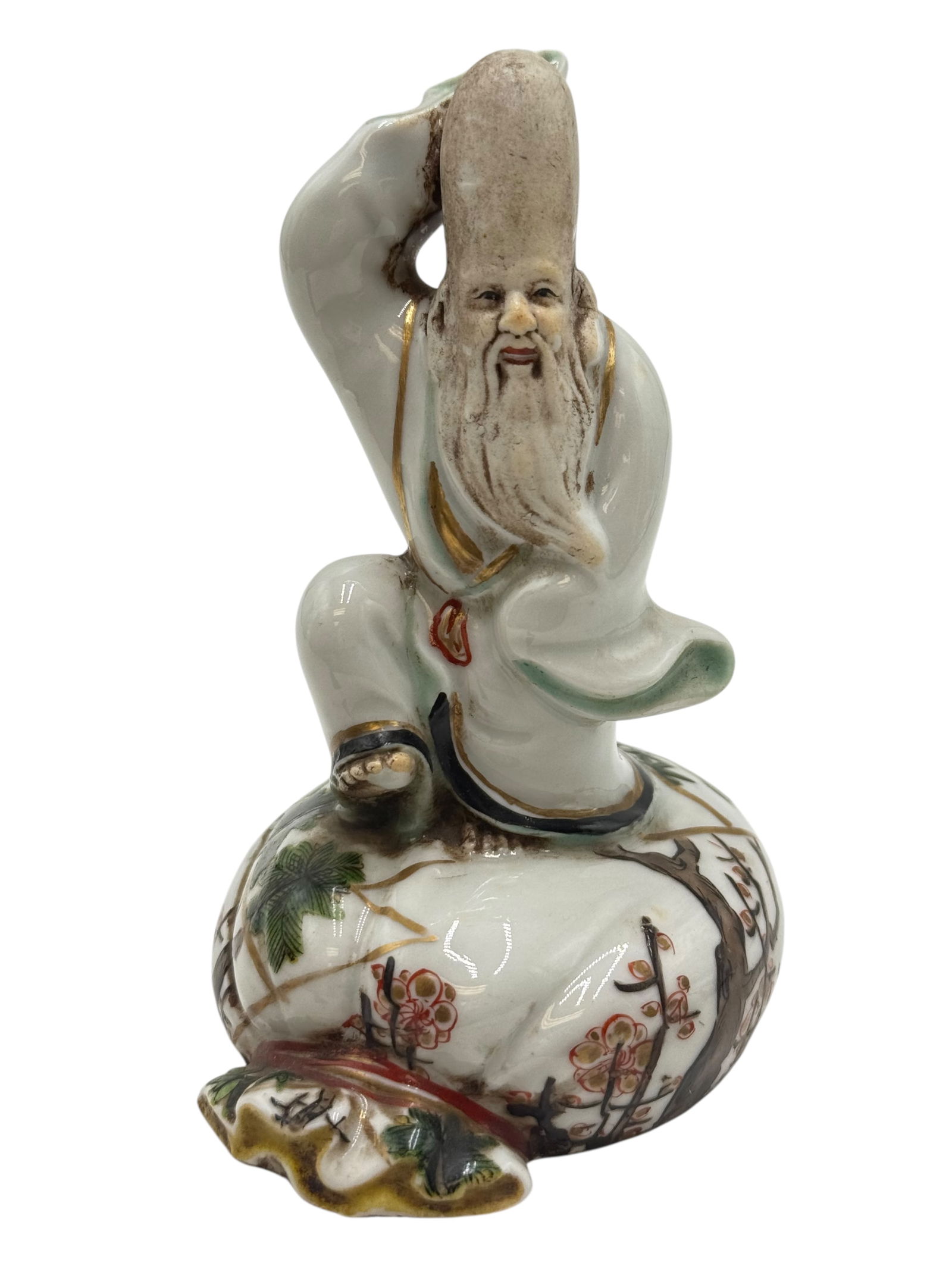 Chinese Porcelain Figure of Shou Lao (God of Longe (1 of 6)