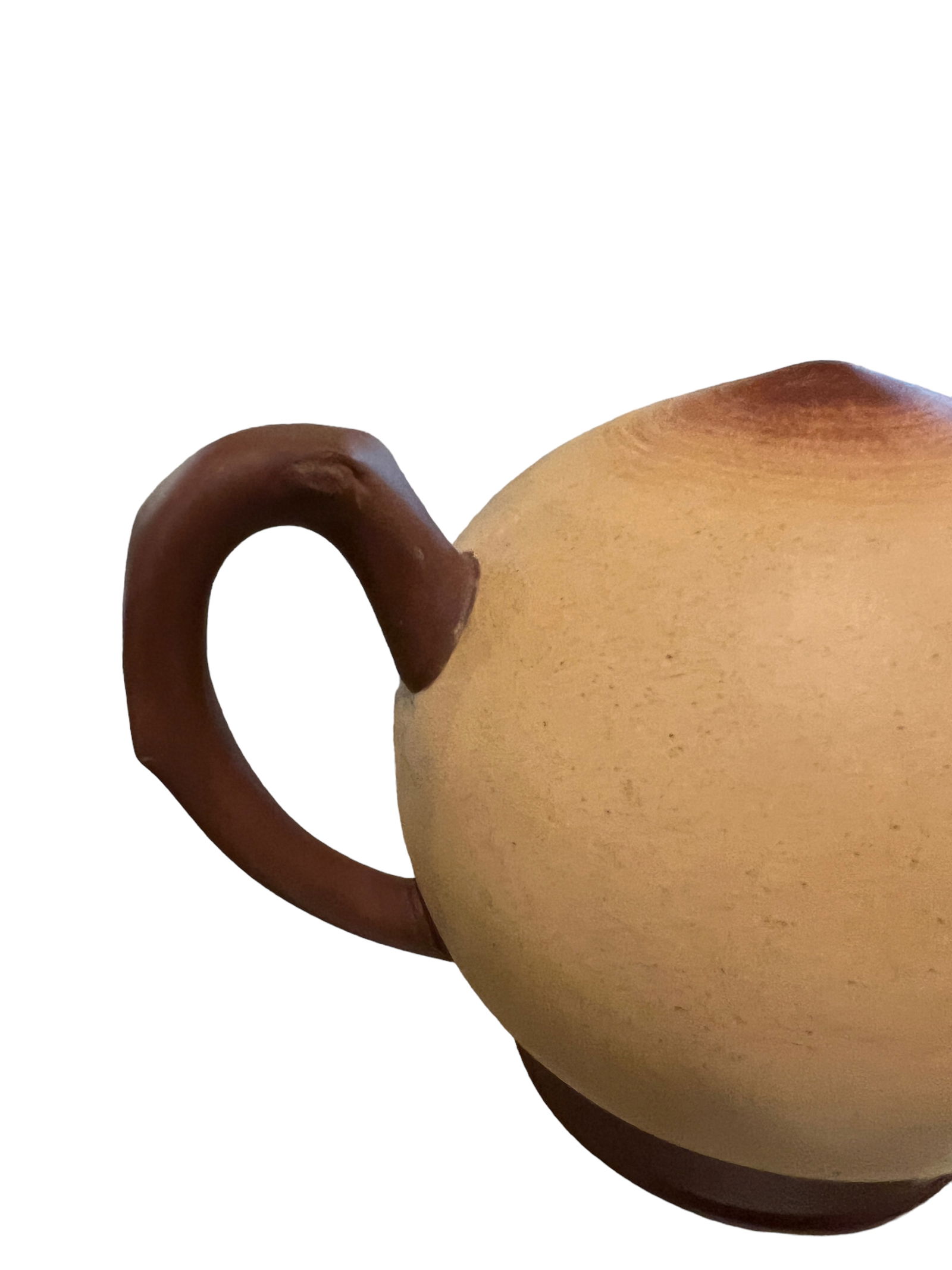 Yixing Peach- Shaped Tea Pot - 6
