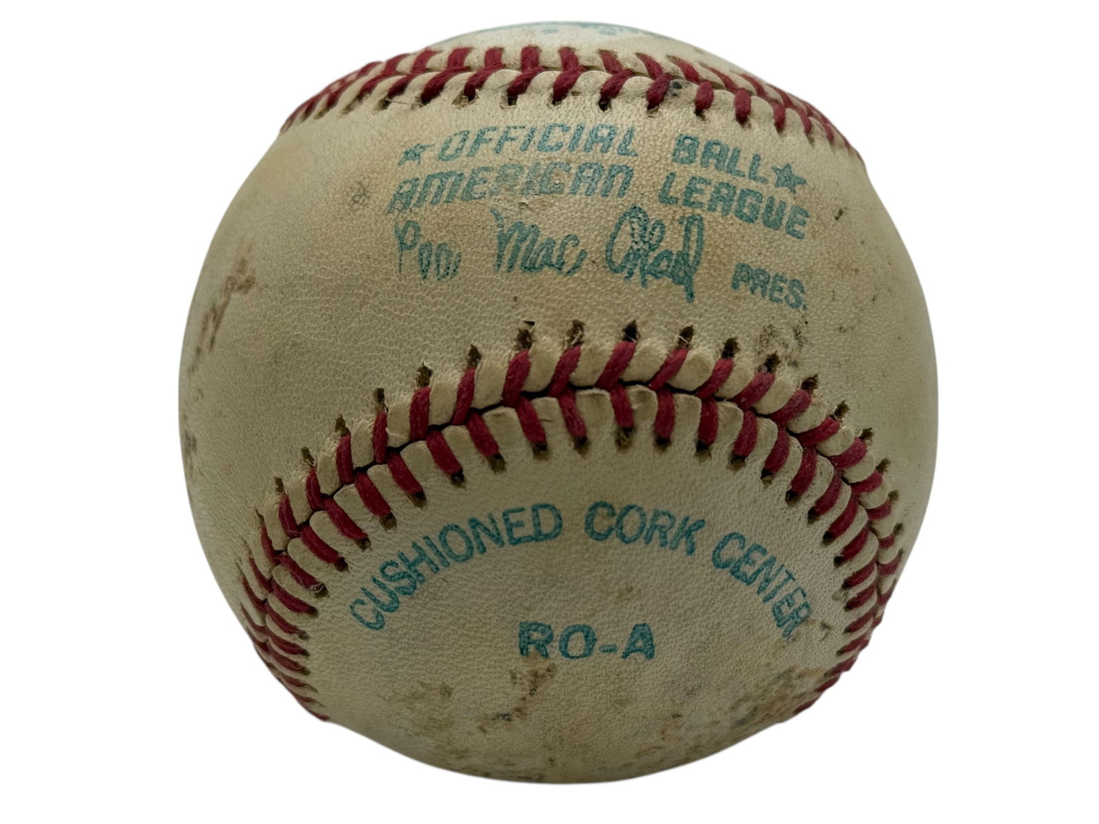 Signed Baseball "Reggie Jackson" - 3