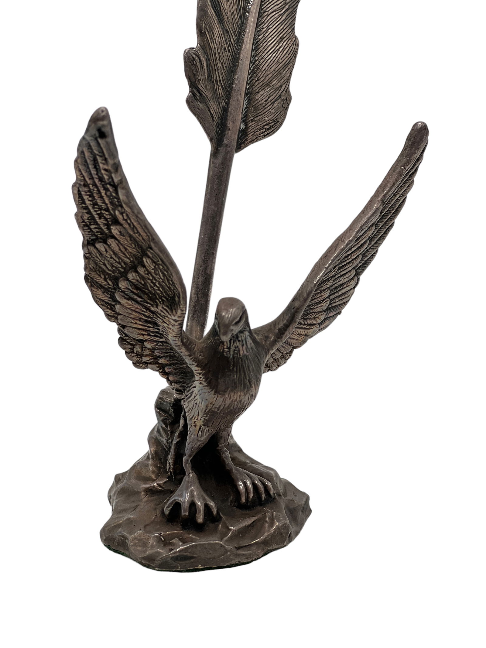 Pen Holder with Eagle Silver Pen - 3