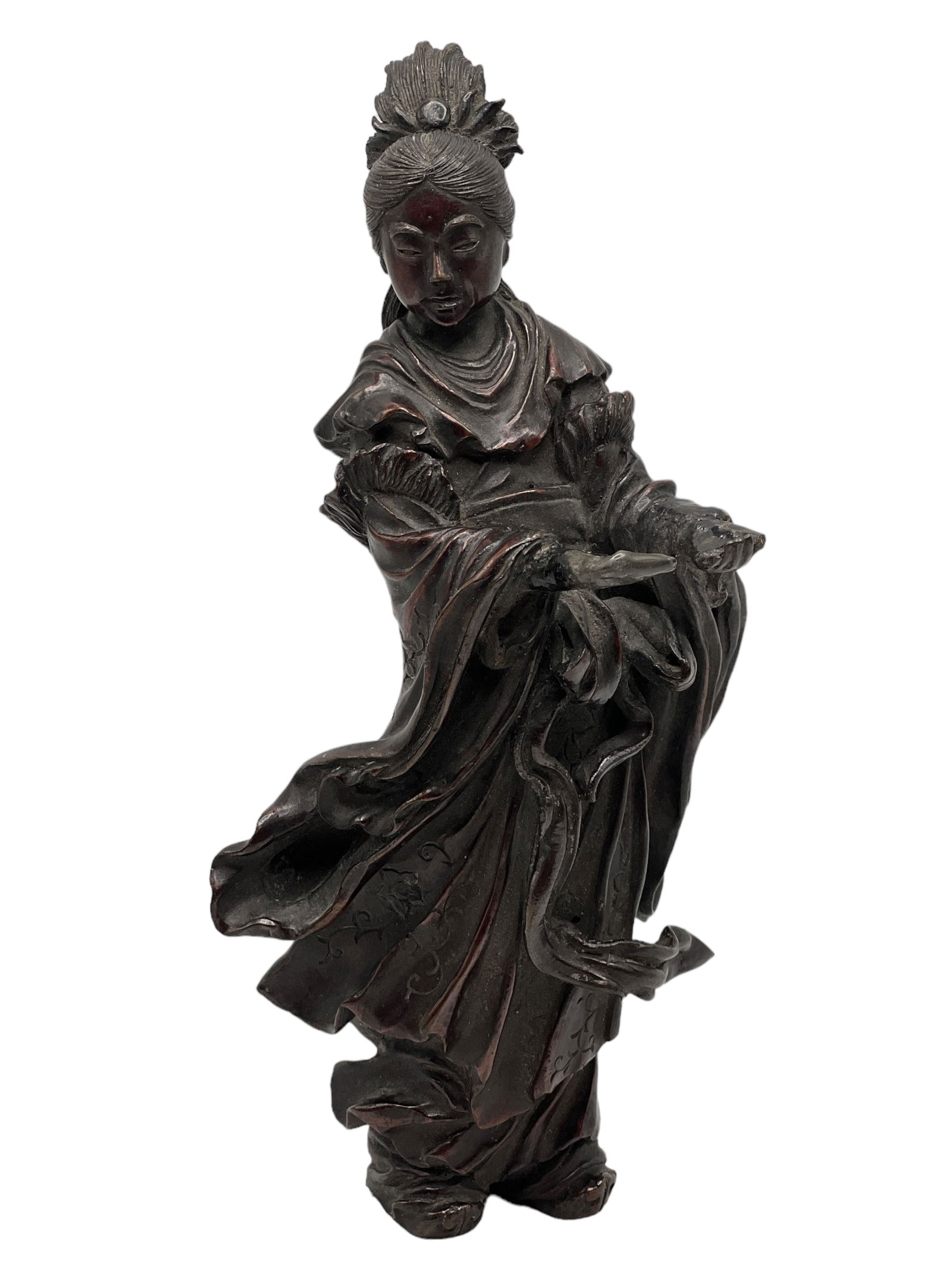 A Bronze Figure of Chinese Lady (1 of 6)