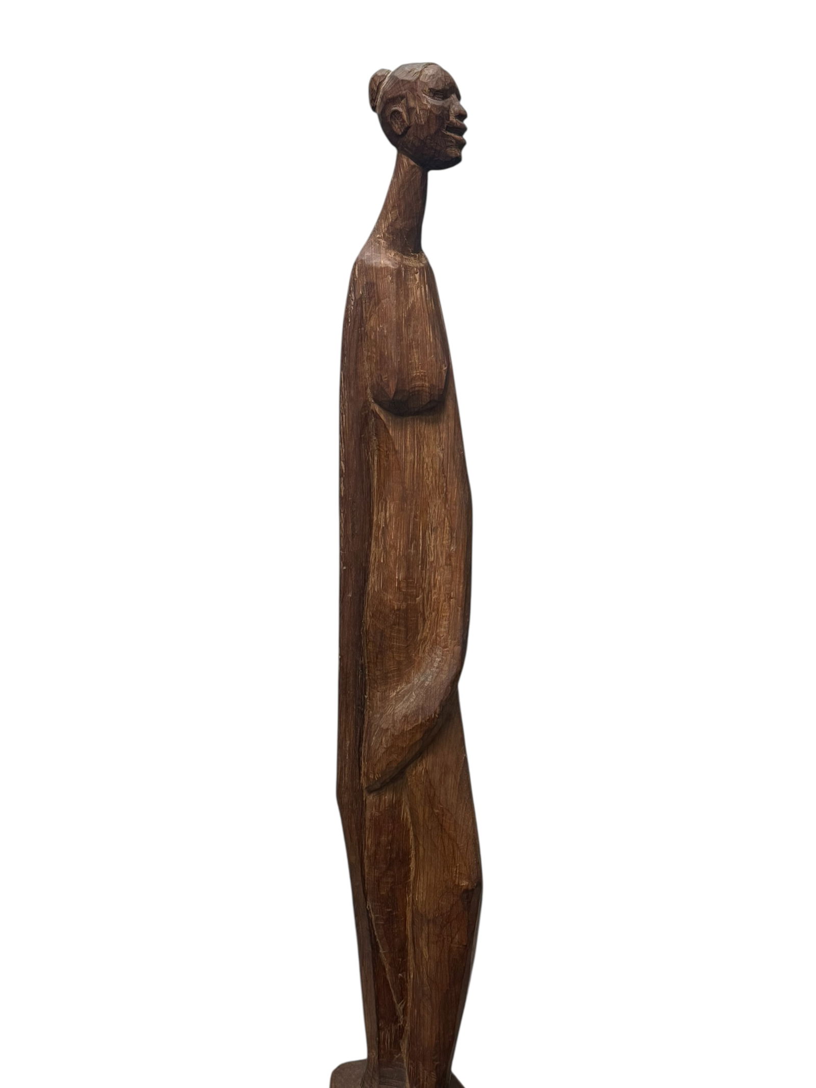 An African Carved Wooden Figure (1 of 5)