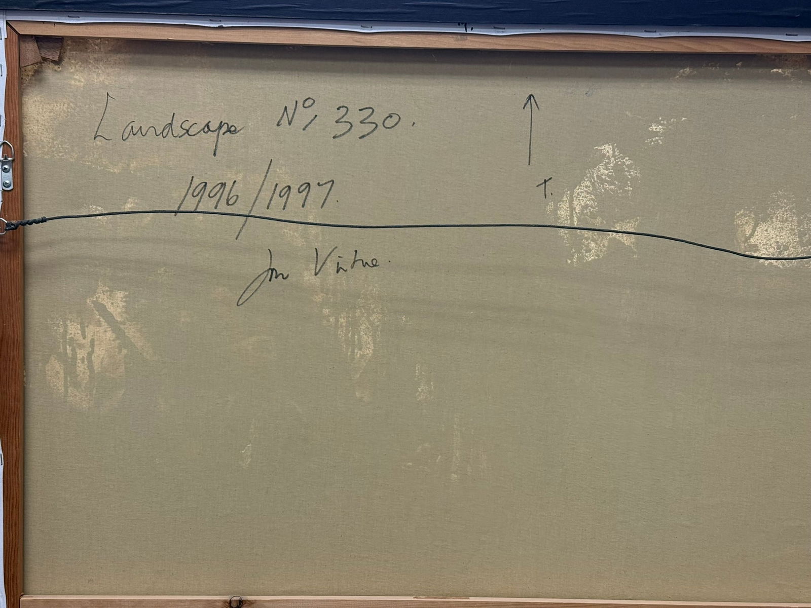 JOHN VIRTUE: "LANDSCAPE 330" - 8