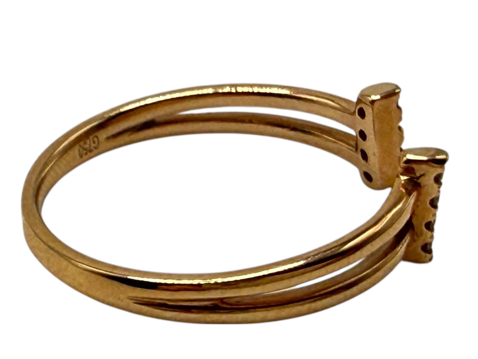 18K Gold Diamond Ring - 3