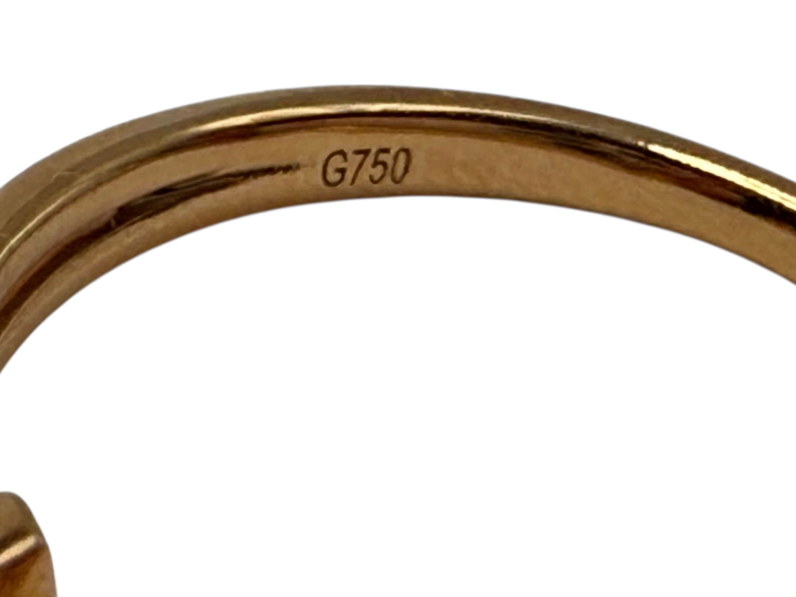 18K Gold Diamond Ring - 4