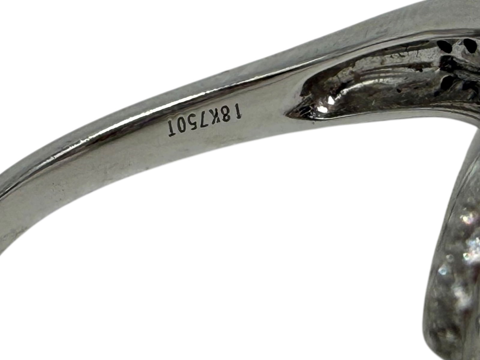 18K Gold Yellow Diamond Ring - 4