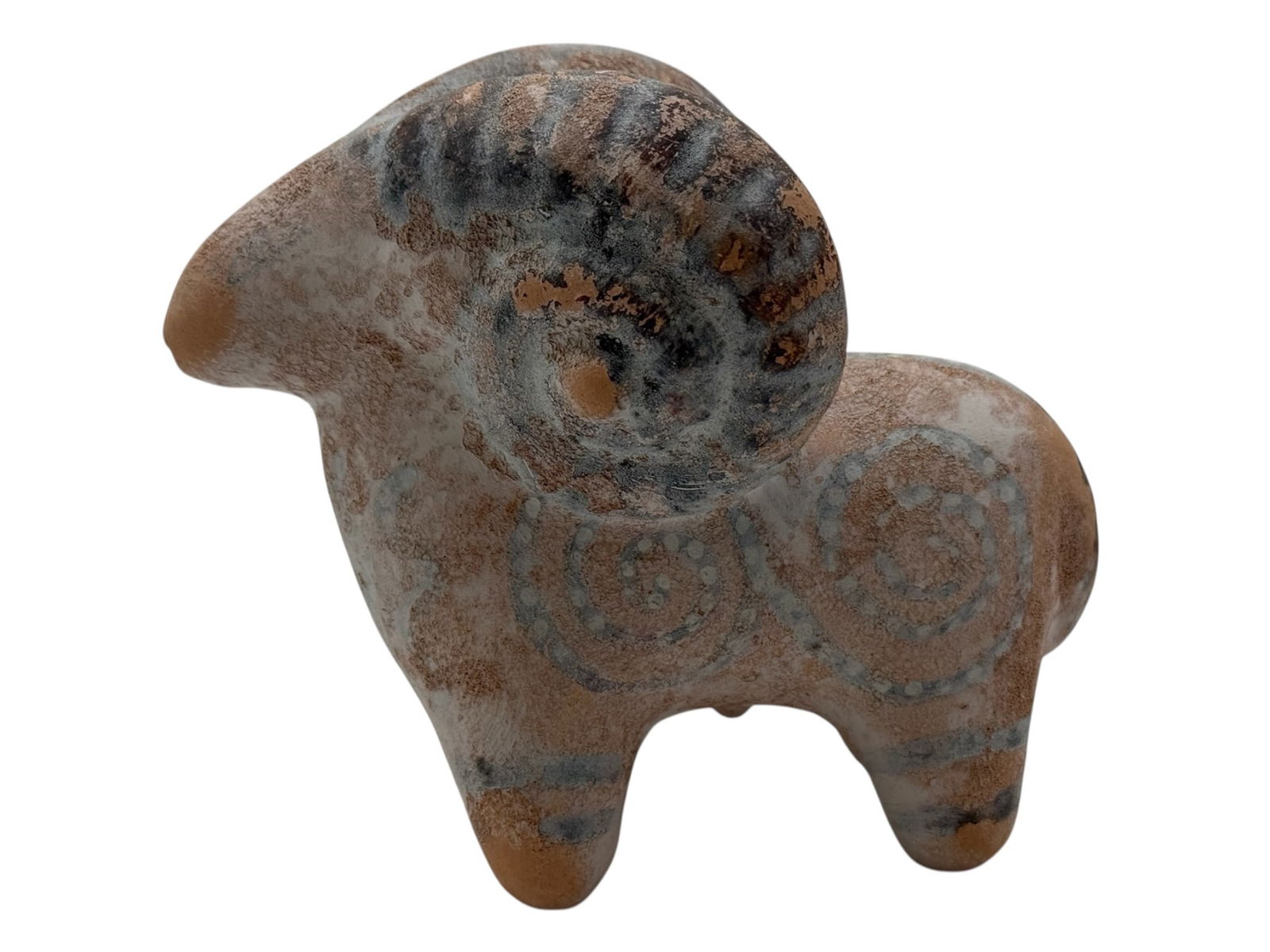 An Ancient Style Pottery Ram Figure (1 of 5)