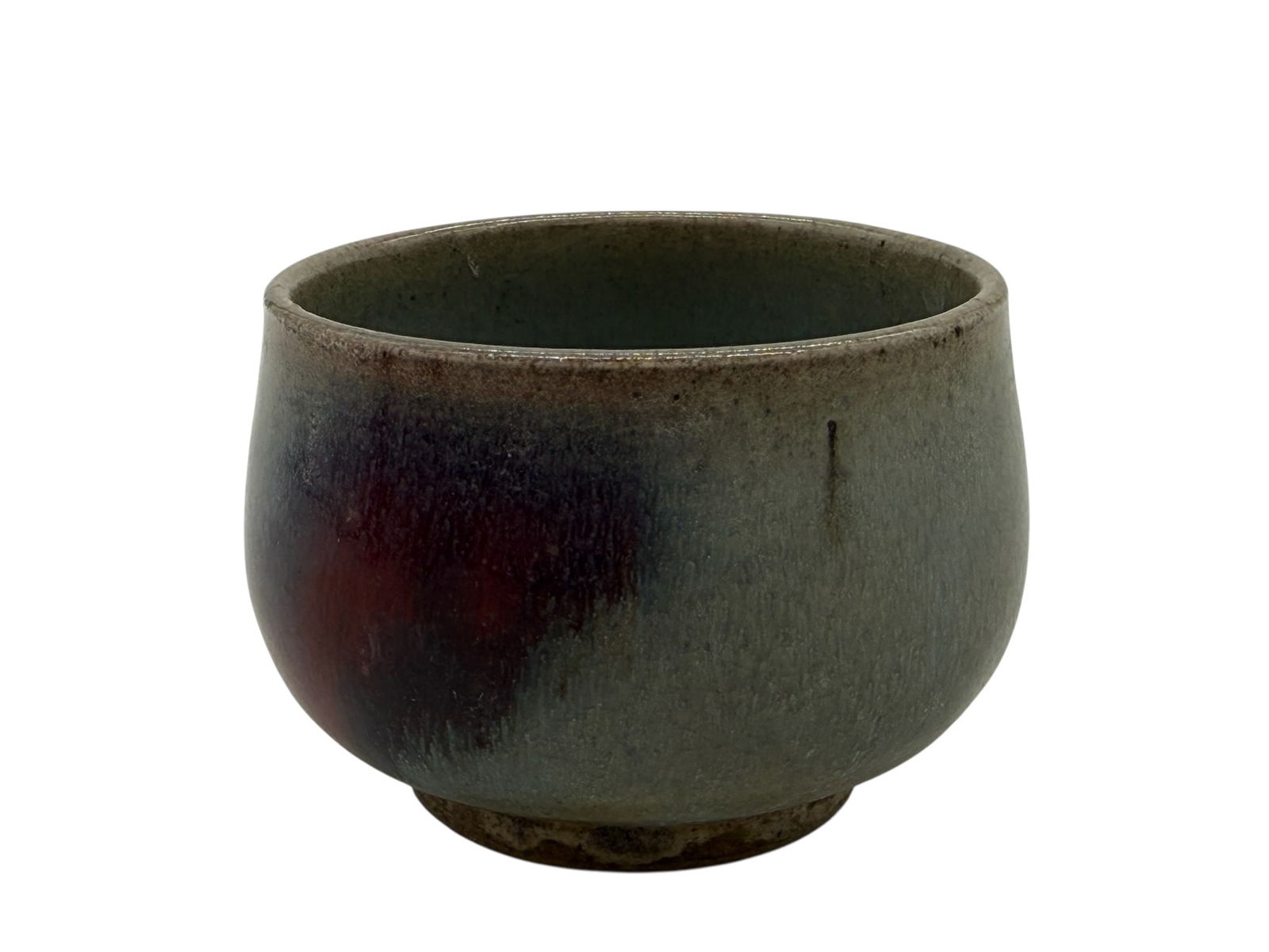 A Chinese Jun-Type Glazed Stoneware Bowl (1 of 6)