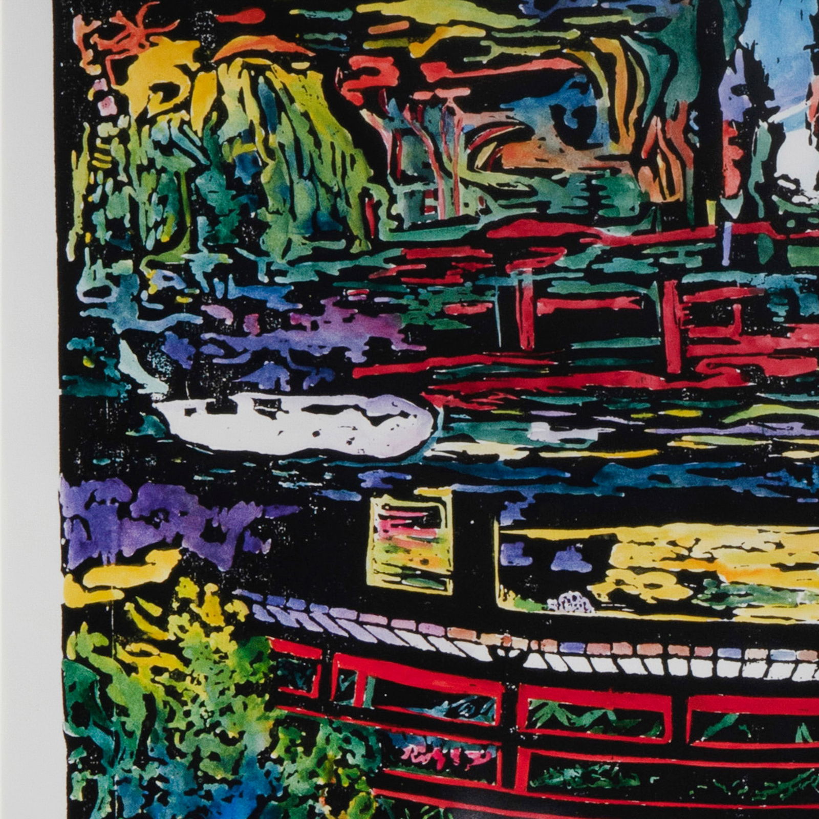 EJ Montgomery Hand-Colored Lithograph - 4