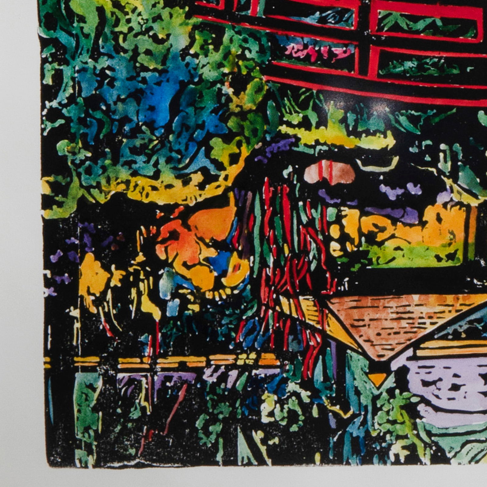 EJ Montgomery Hand-Colored Lithograph - 7