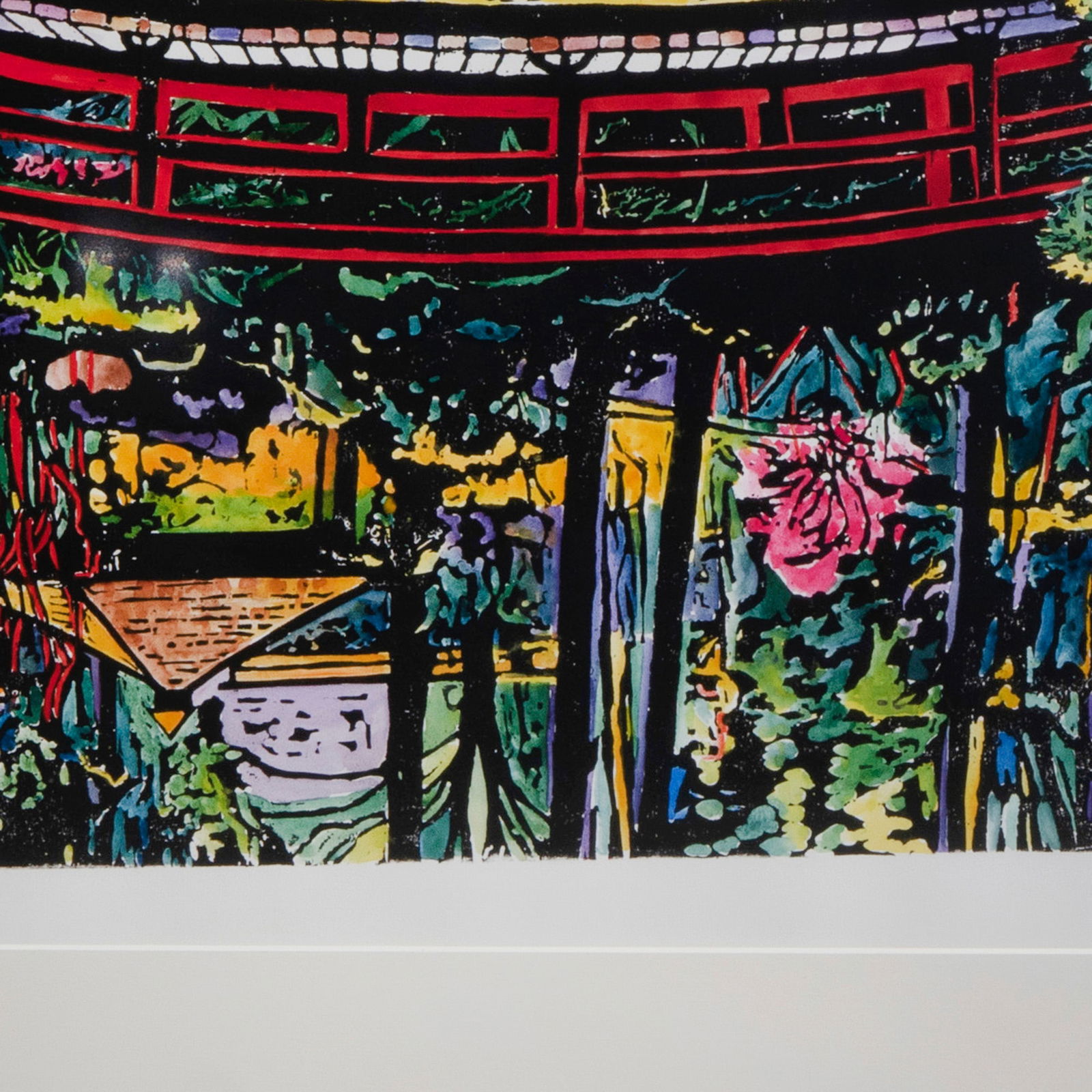 EJ Montgomery Hand-Colored Lithograph - 8