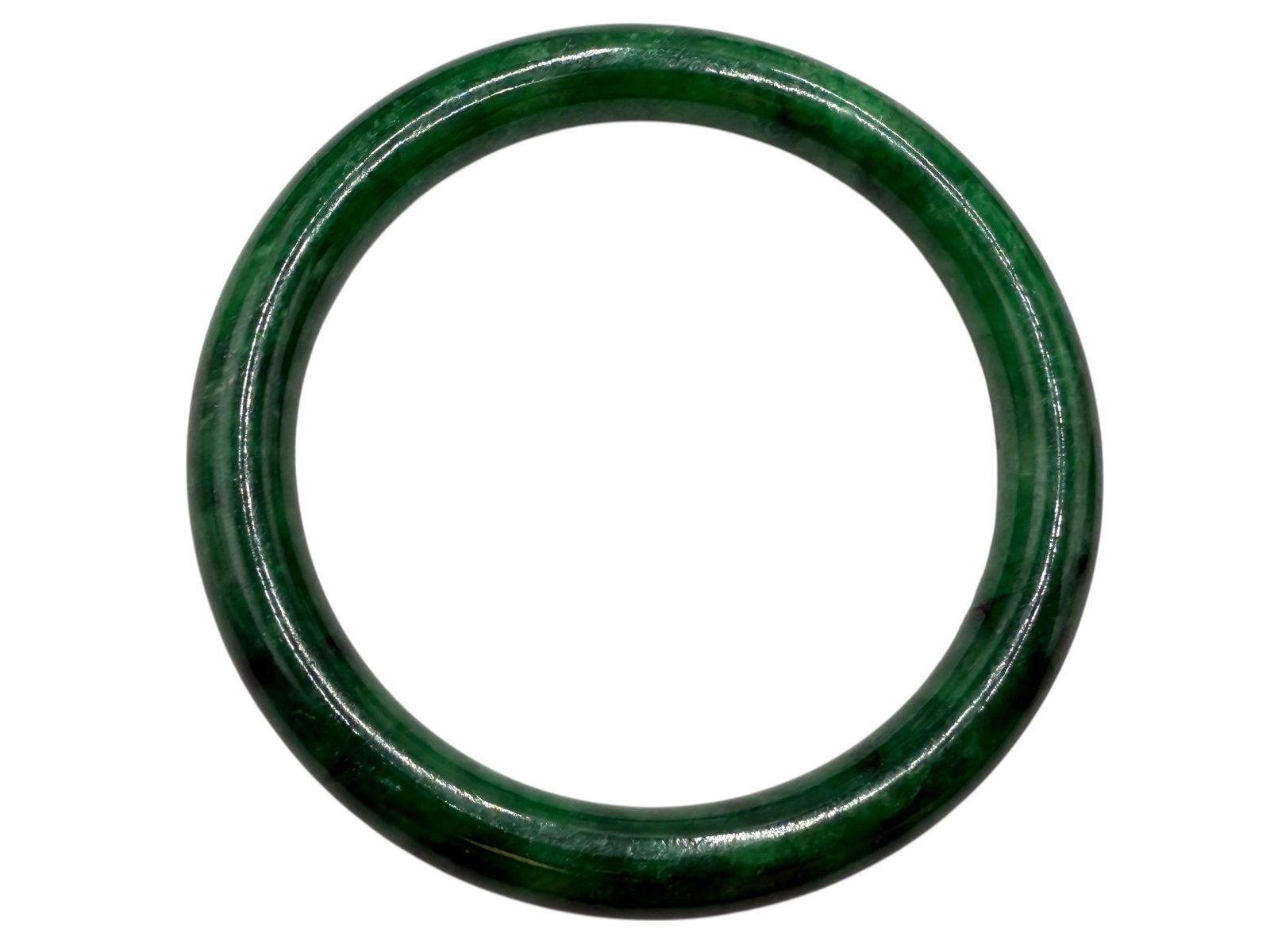 AIGL Certified Natural Jadeite Bangle - 4