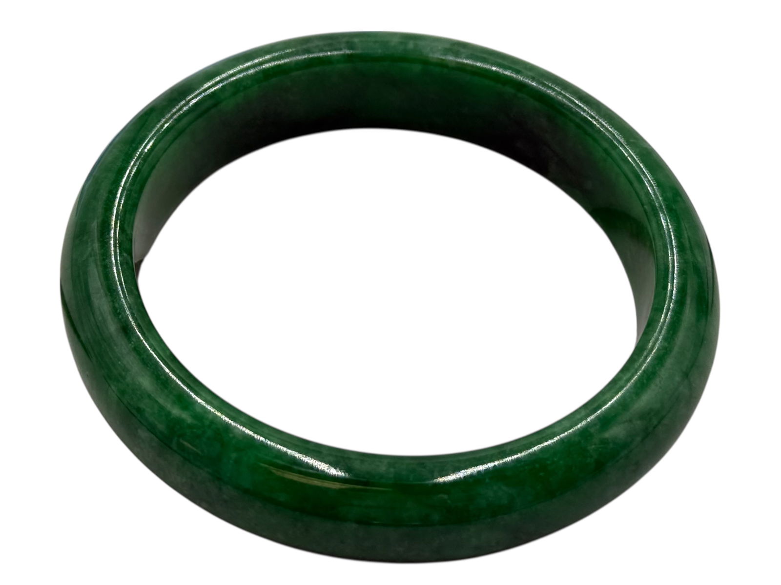 AIGL Certified Natural Jadeite Bangle - 2