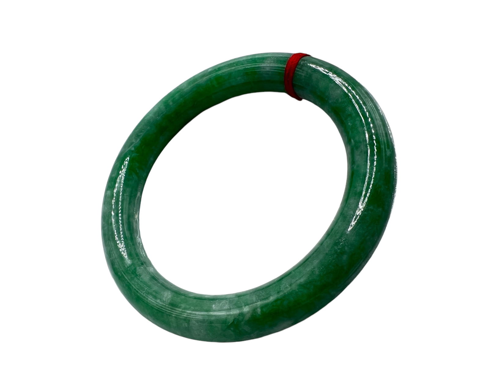 AIGL Certificate Jade Bangle Bracelet - 3