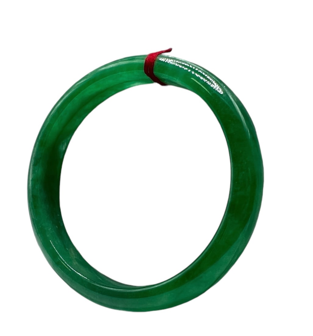 AIGL Certificate Jade Bangle Bracelet - 3