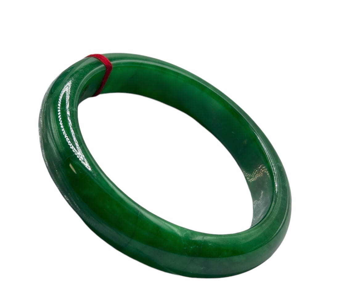 AIGL Certificate Jade Bangle Bracelet - 3