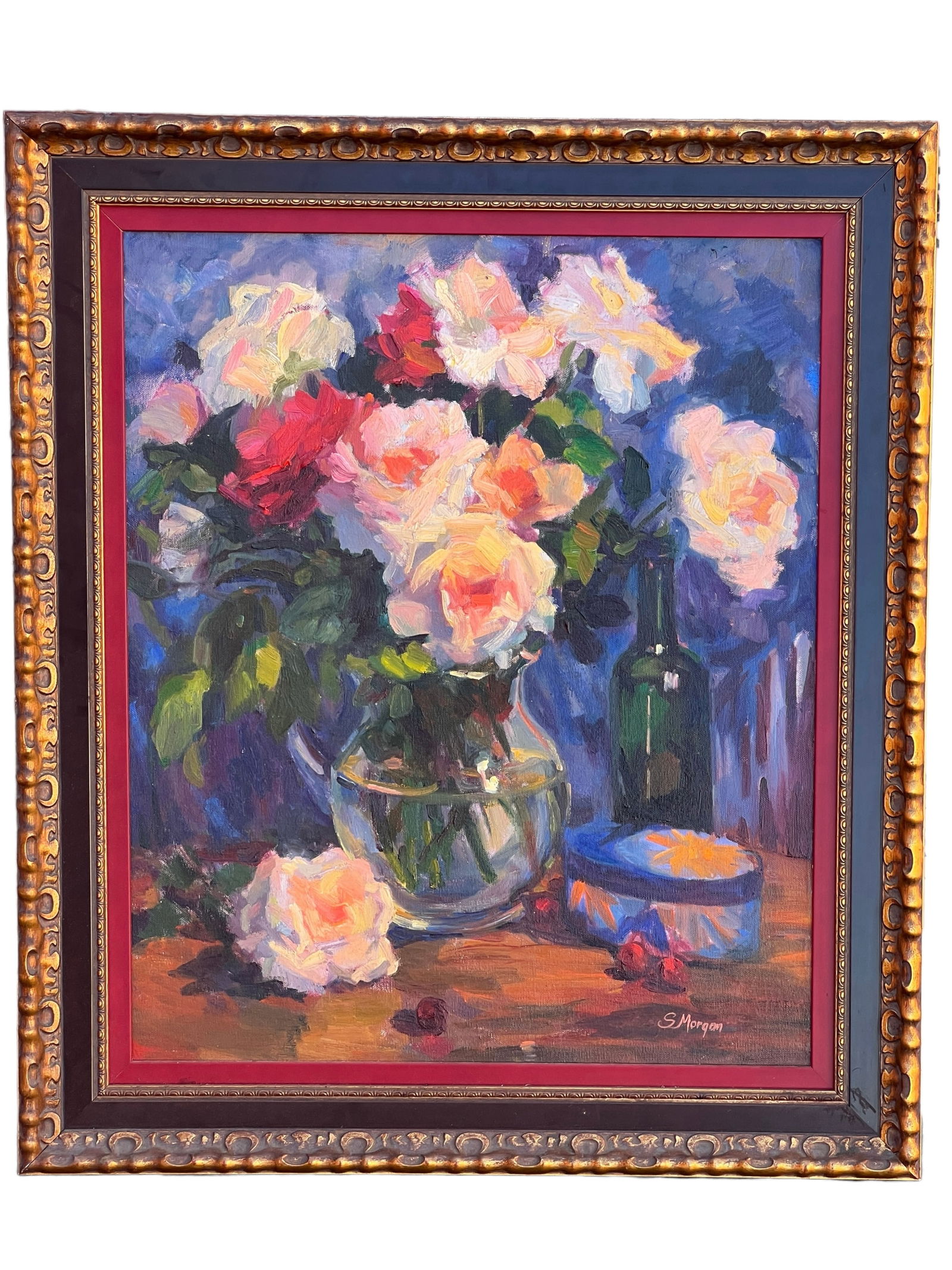 Oil on Canva, Signed S Morgan (1 of 5)