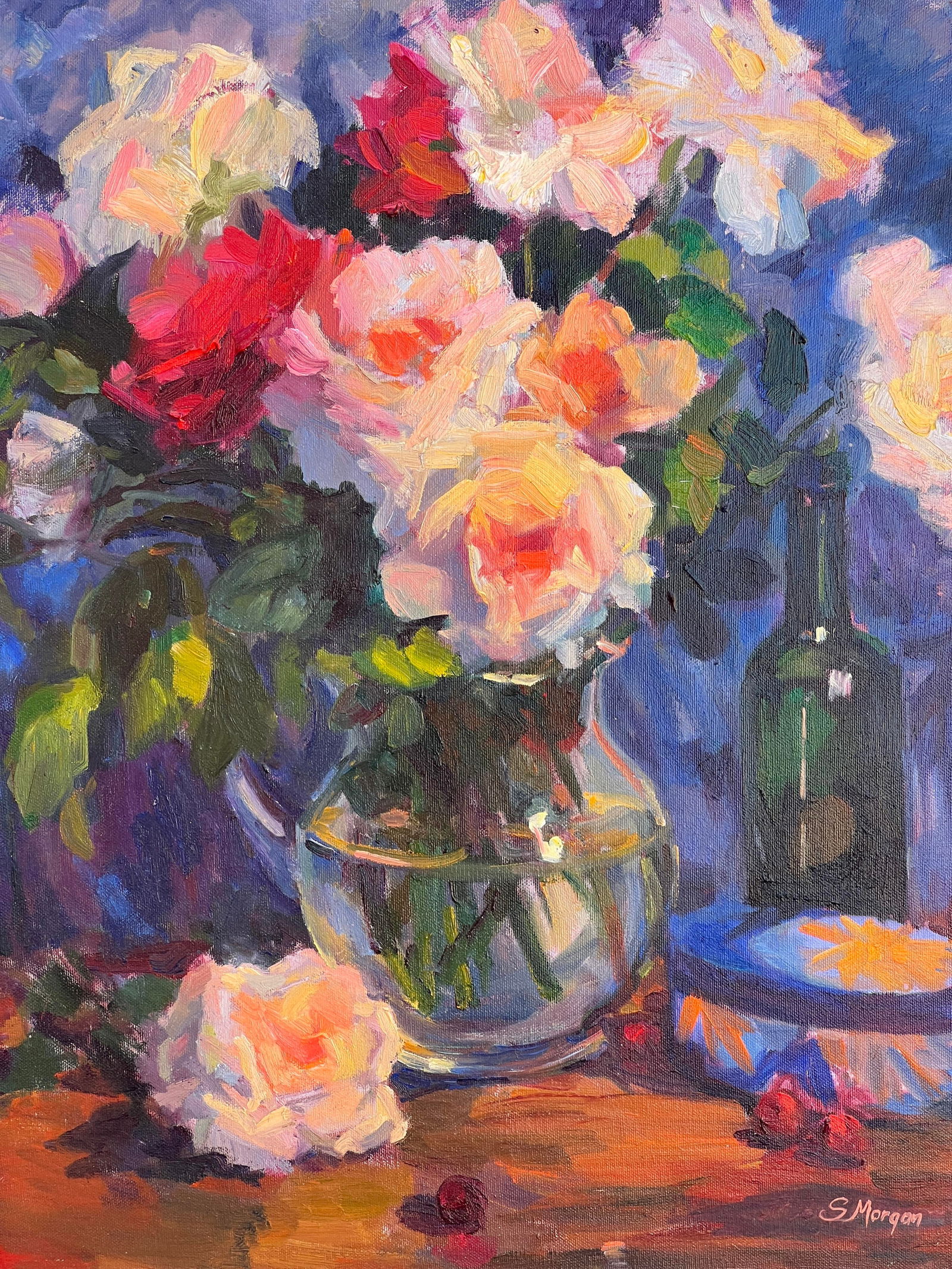 Oil on Canva, Signed S Morgan - 5