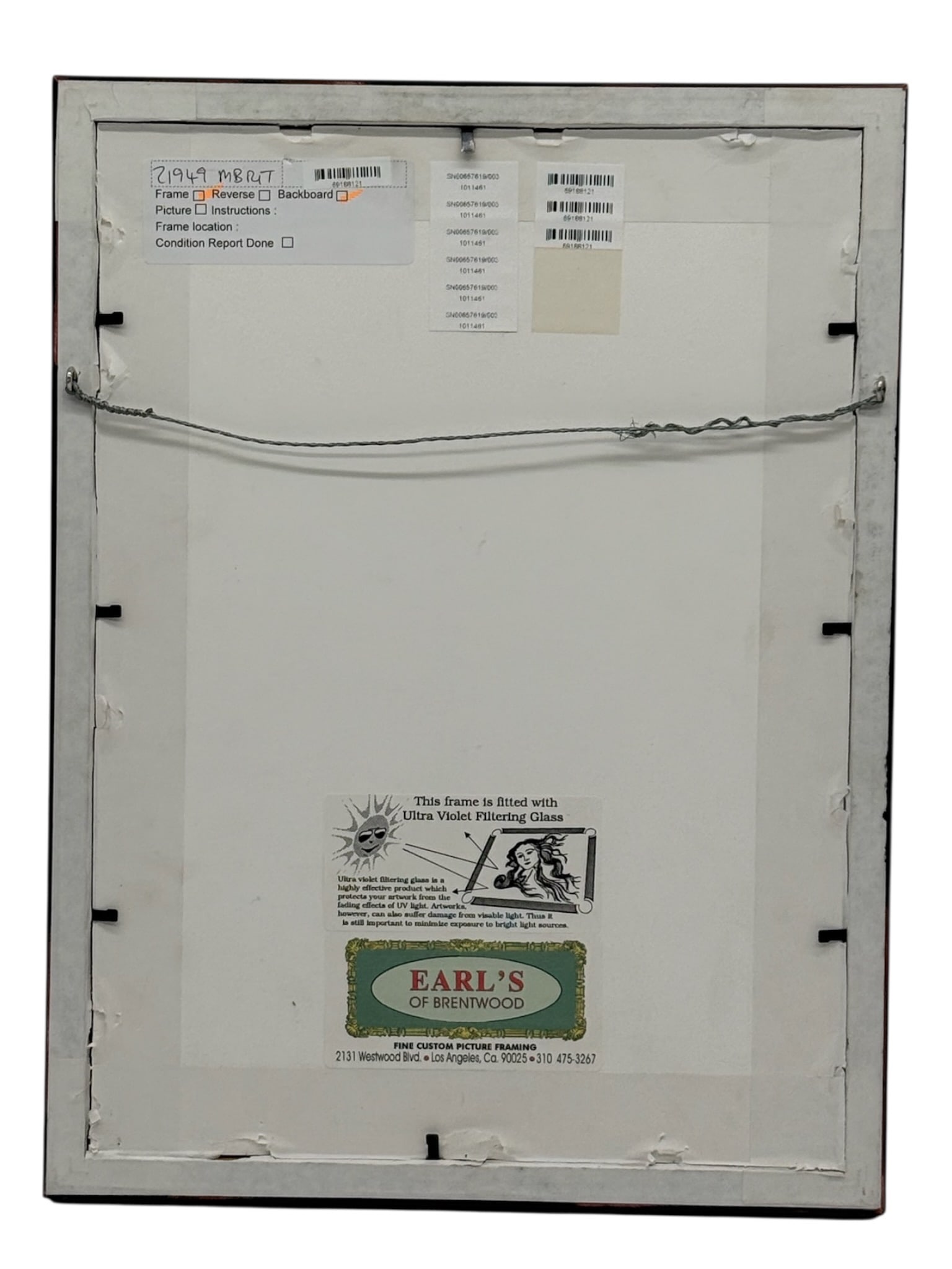 A Framed Modern Figurative Drawing - 4