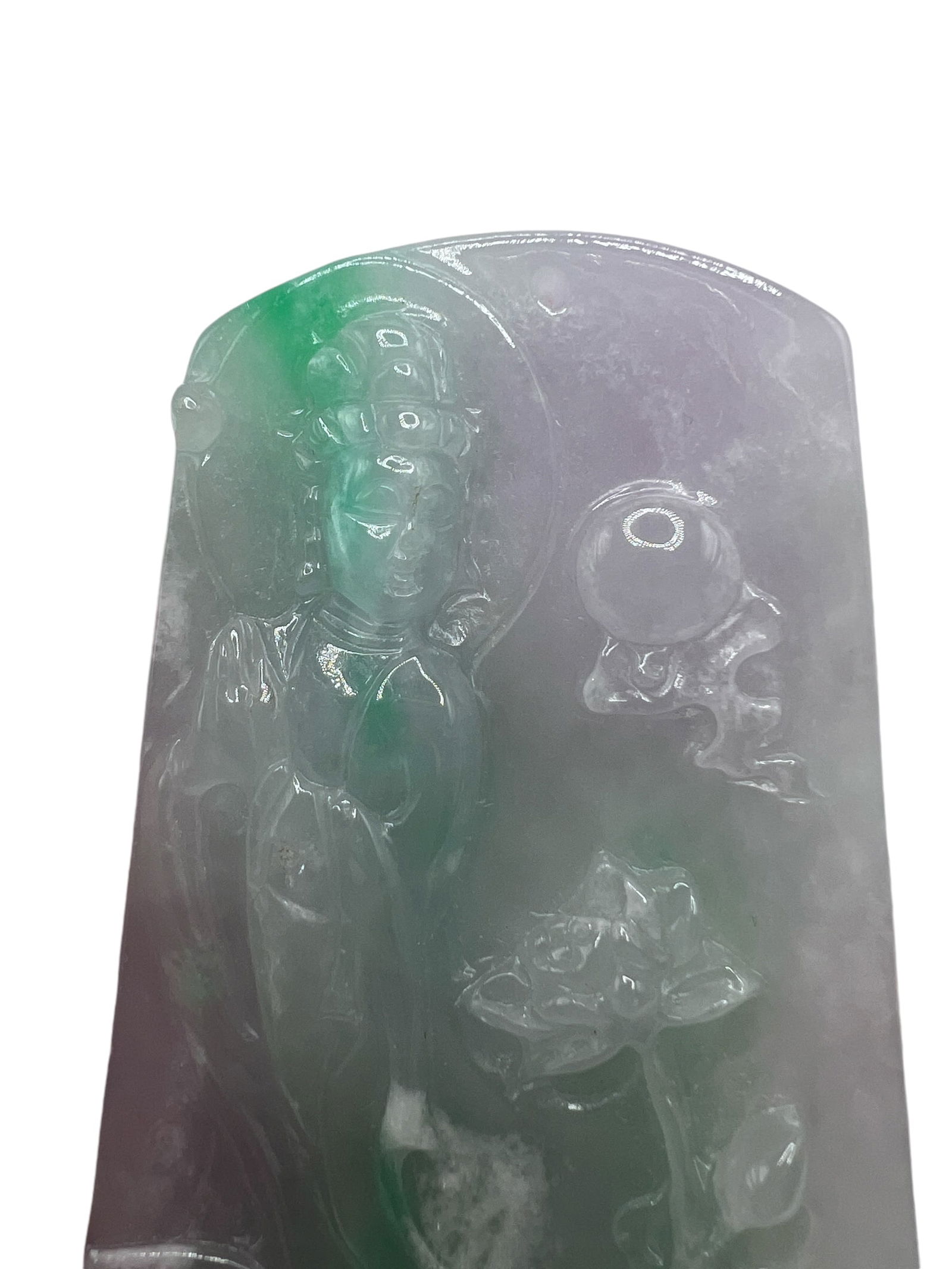 A Chinese Jadeite Plaque - 3
