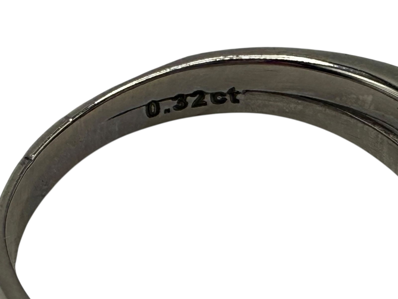 0.32 Carat Diamond, 14 K ring - 4