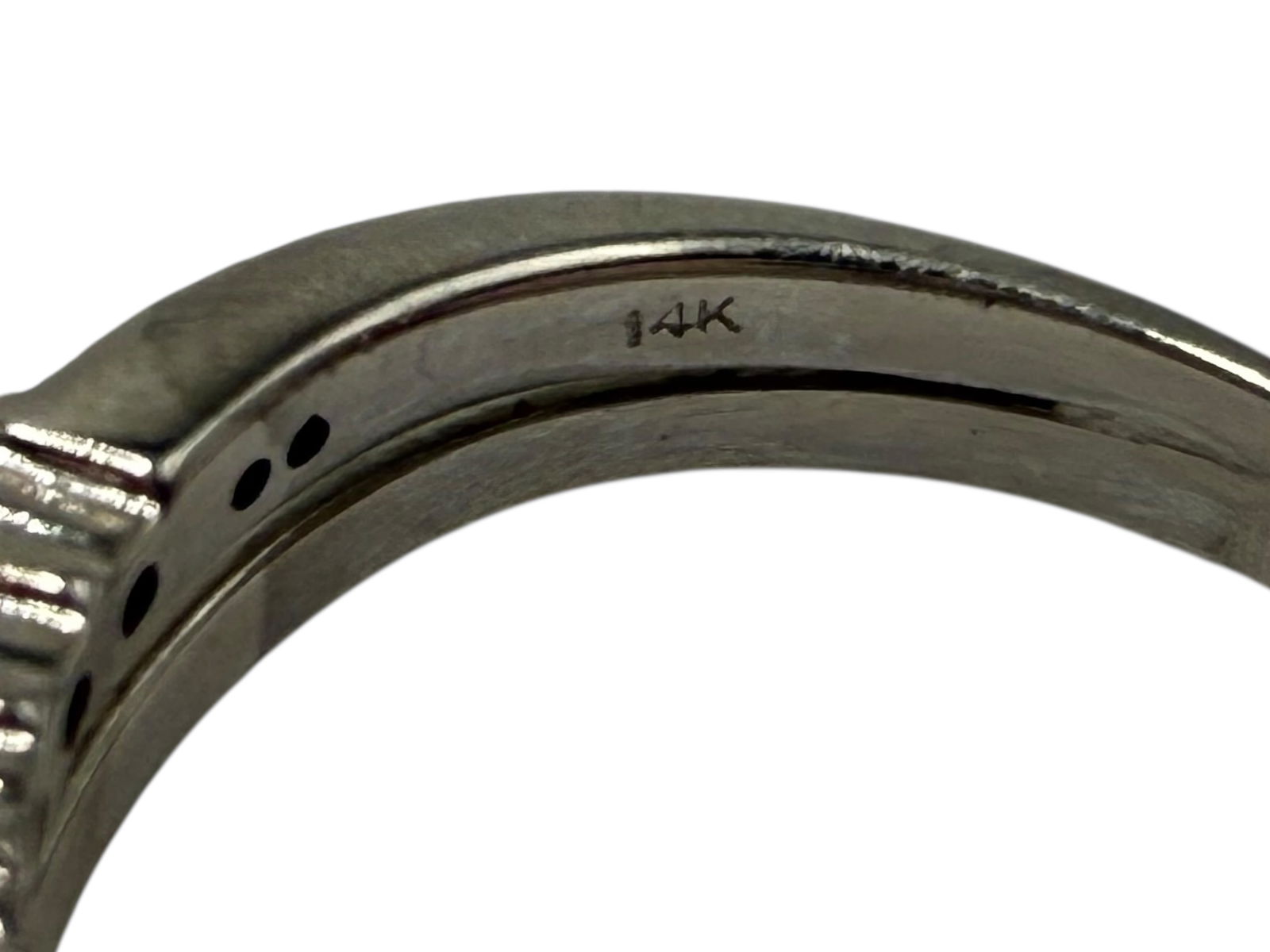 0.32 Carat Diamond, 14 K ring - 5