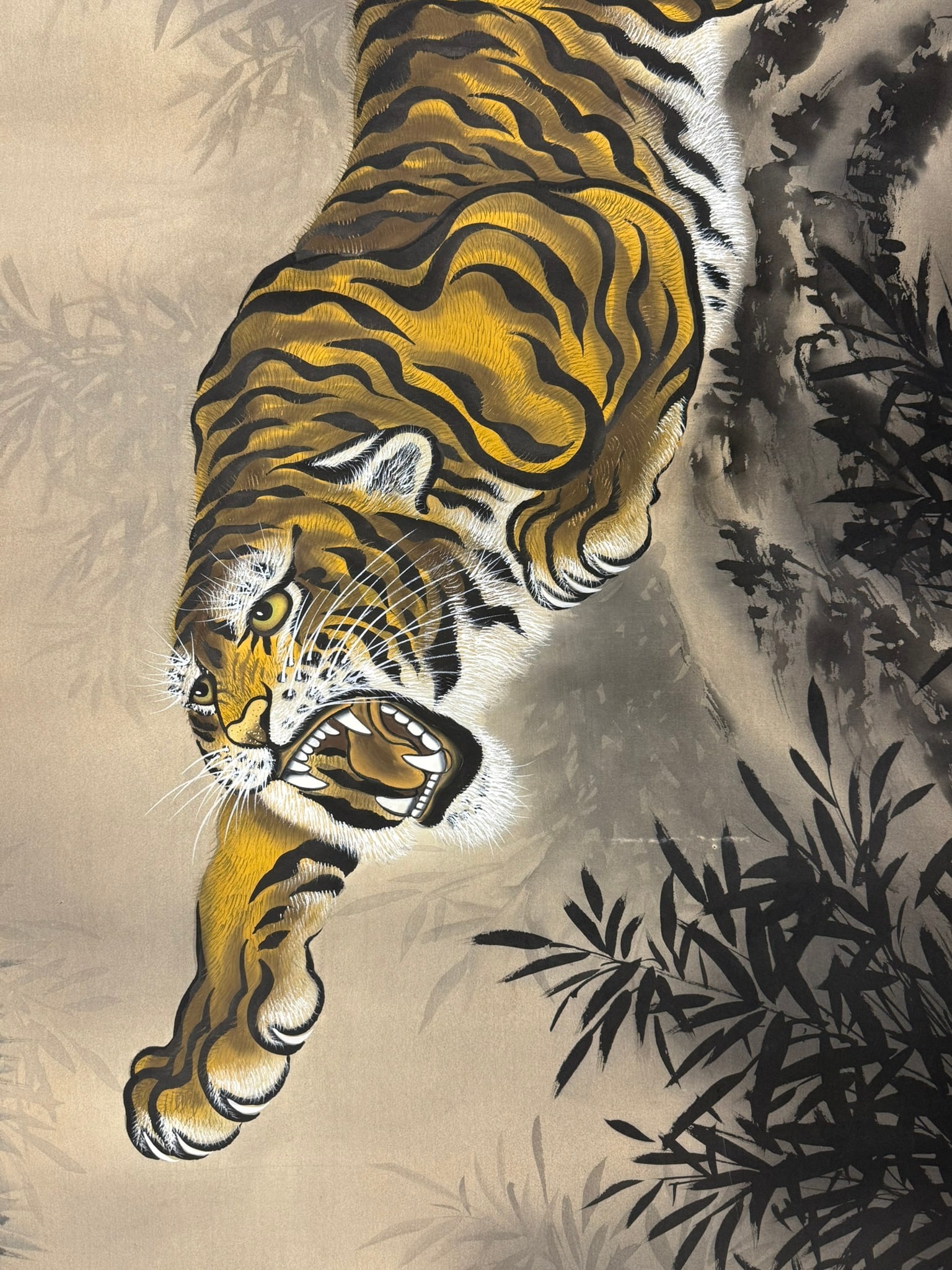 Paint on Canvas" Tiger" - 2