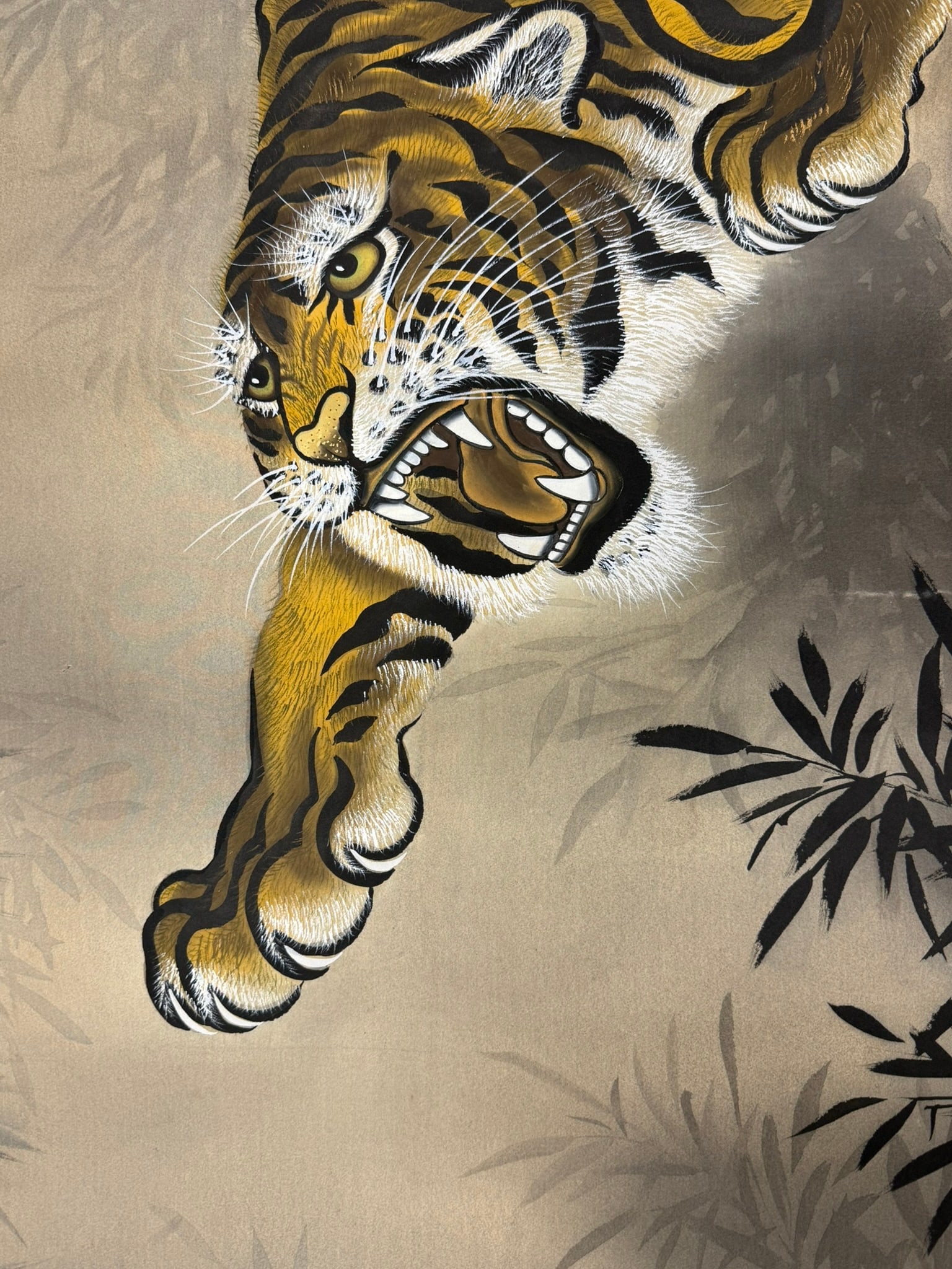 Paint on Canvas" Tiger" - 4