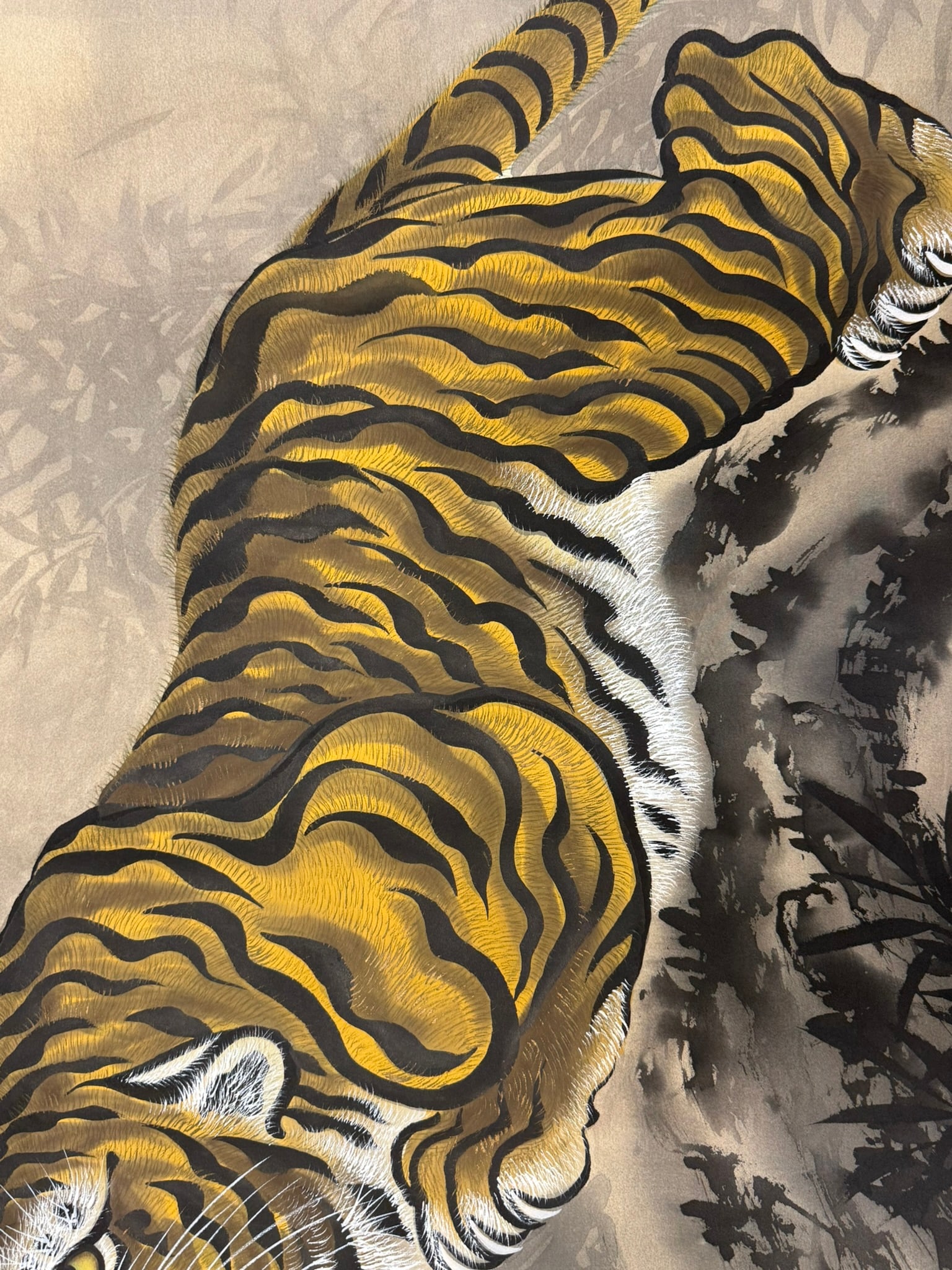 Paint on Canvas" Tiger" - 5