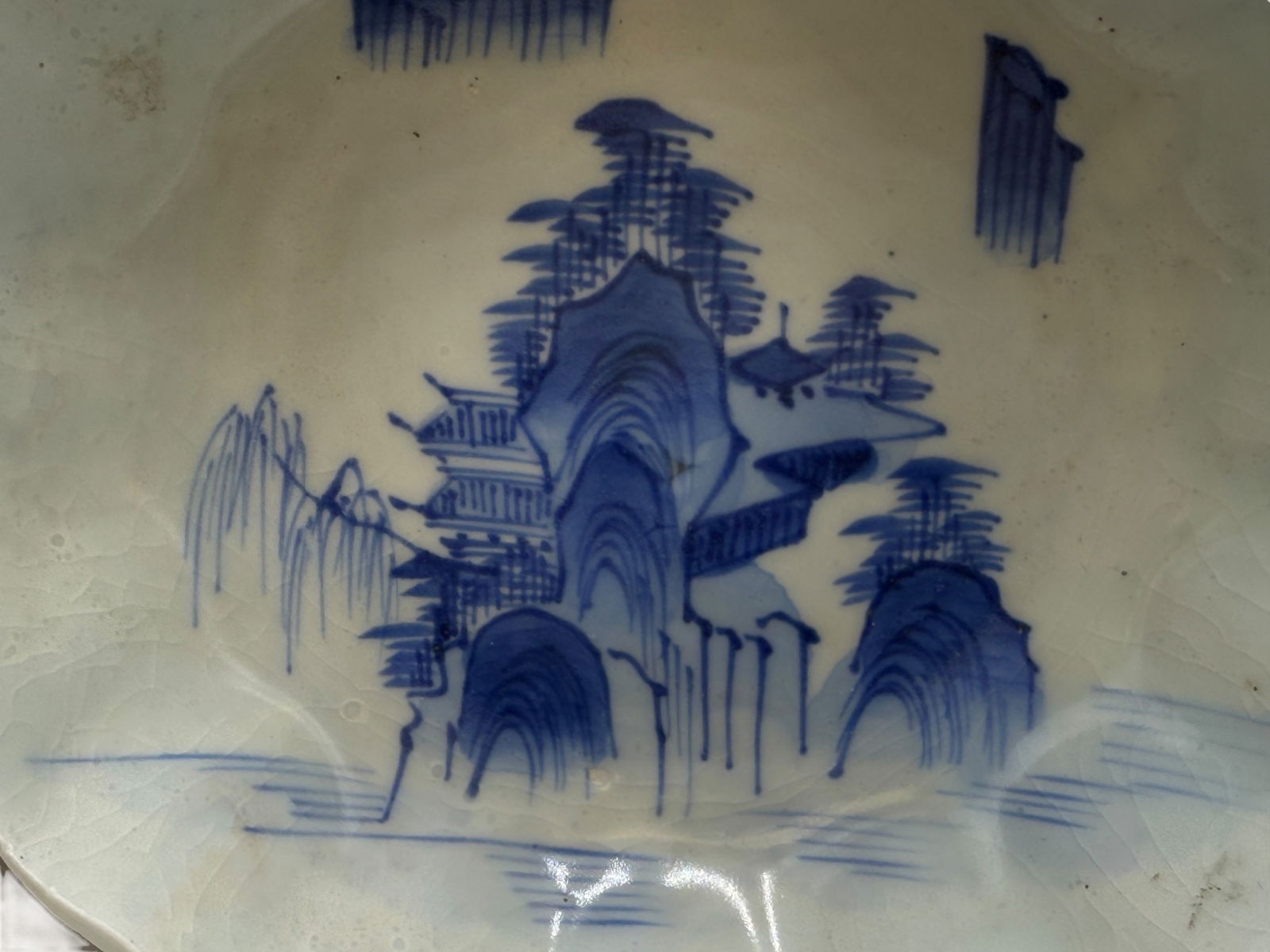 A Blue and White Dish - 5